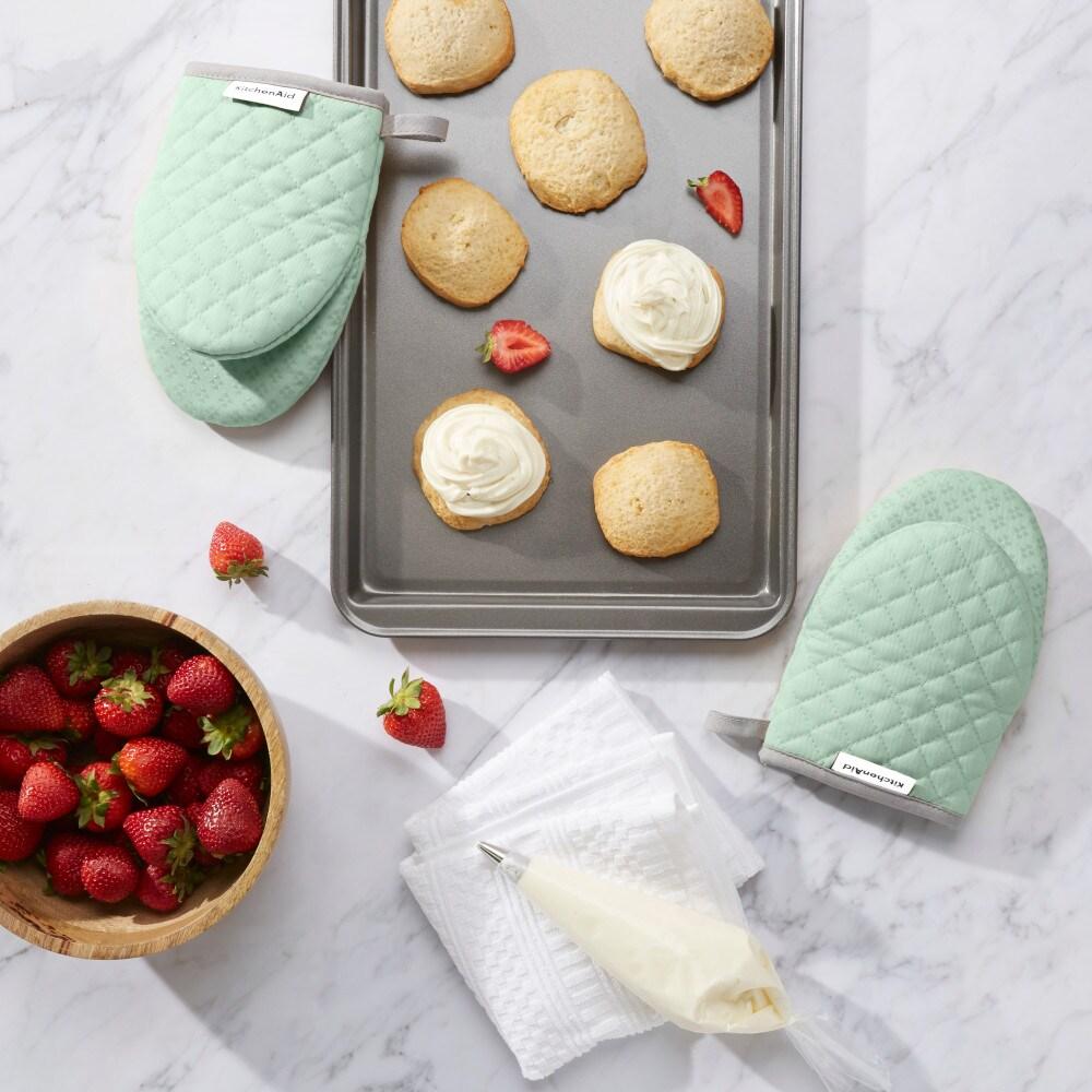 KitchenAid® KitchenAid Asteroid Solid Textured Mini Oven Mitt (Set of 2)