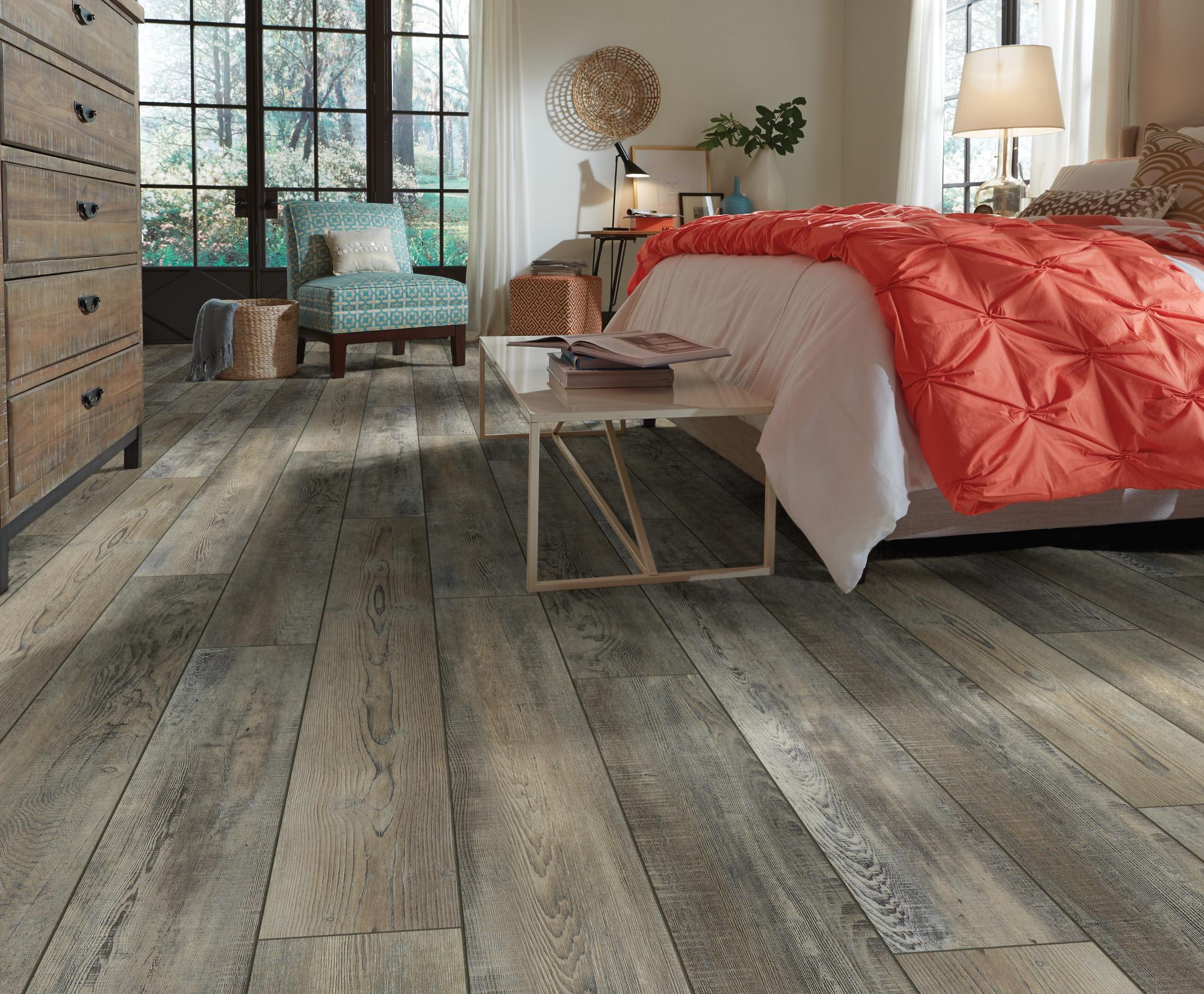 Frontier 7 in. x 48 in. Color Bramble, Luxury Vinyl Plank Flooring (18.91 sq. ft. / Carton)