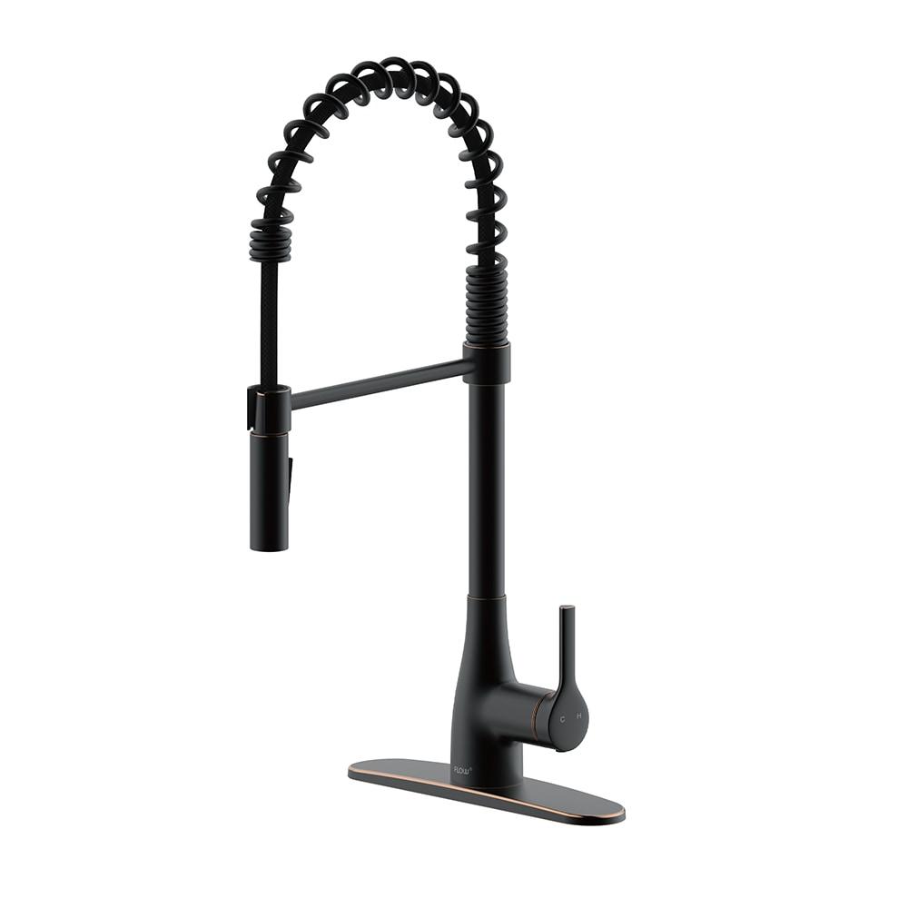 Spring Neck Pull Down Single Handle Kitchen Faucet