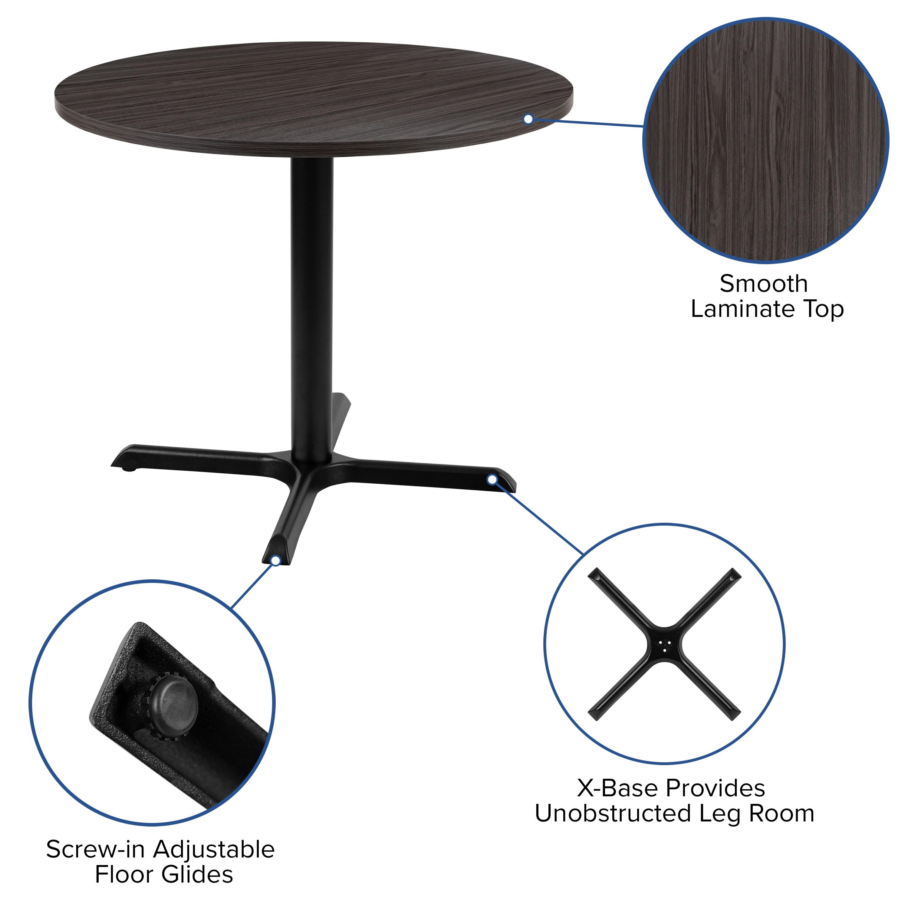 Flash Furniture 36" Round Multi-Purpose Conference Table - Meeting Table for Office