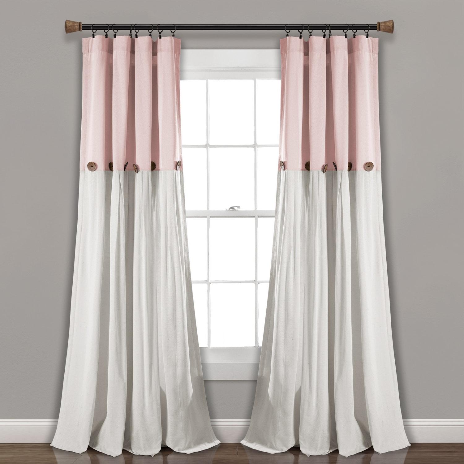 Beckham Semi Sheer Curtain Panel