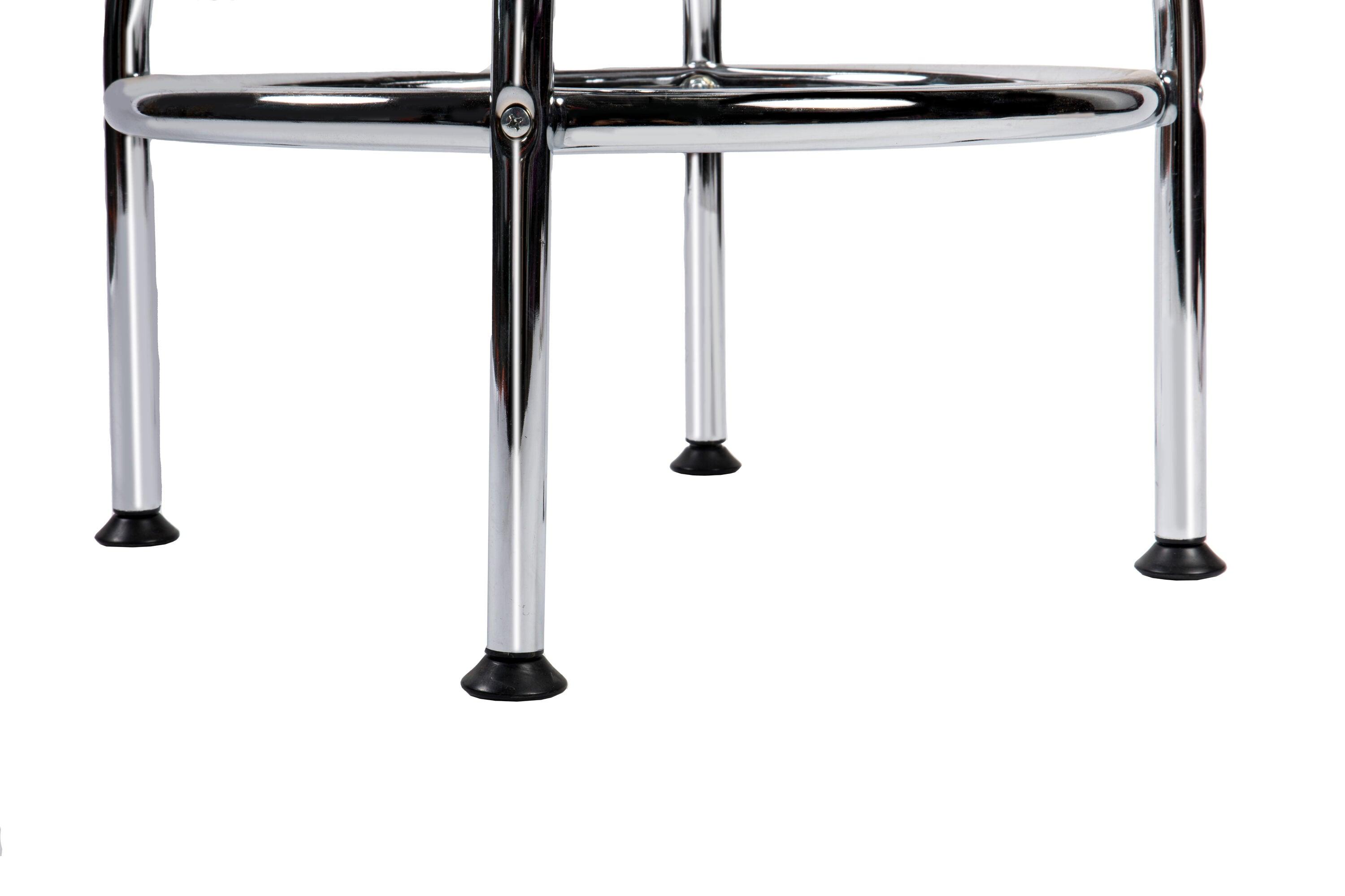 The Original Pink Box Swivel Upholstered Adjustable Height Counter Stool with Metal Frame