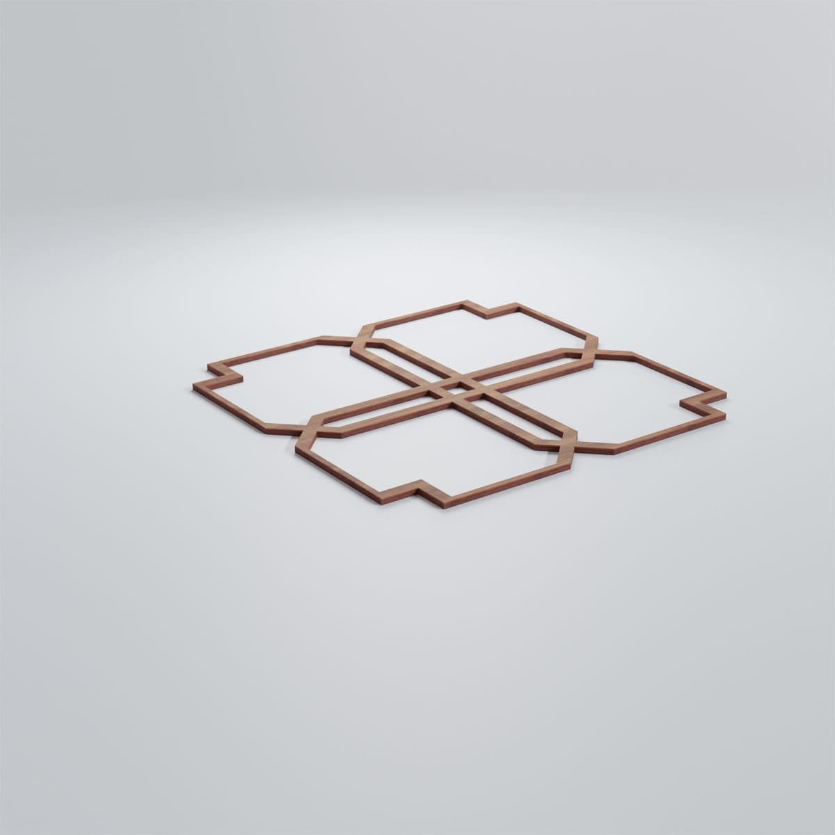 Englewood Decorative Fretwork Wood Wall Panels