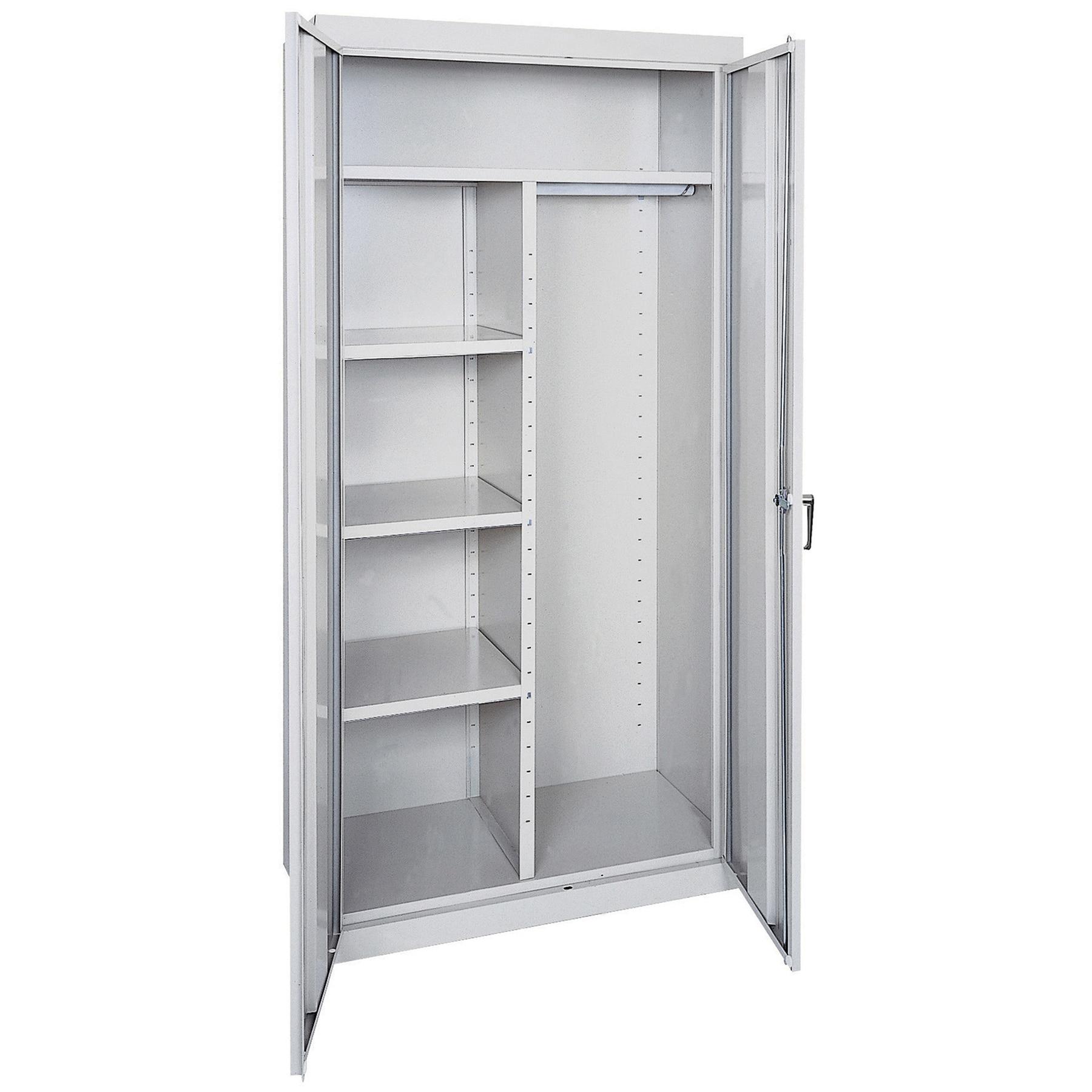 Classic Plus Sandusky Lee Classic 36" L x 18" W x 72" H Steel Garage Storage Cabinet by Sandusky