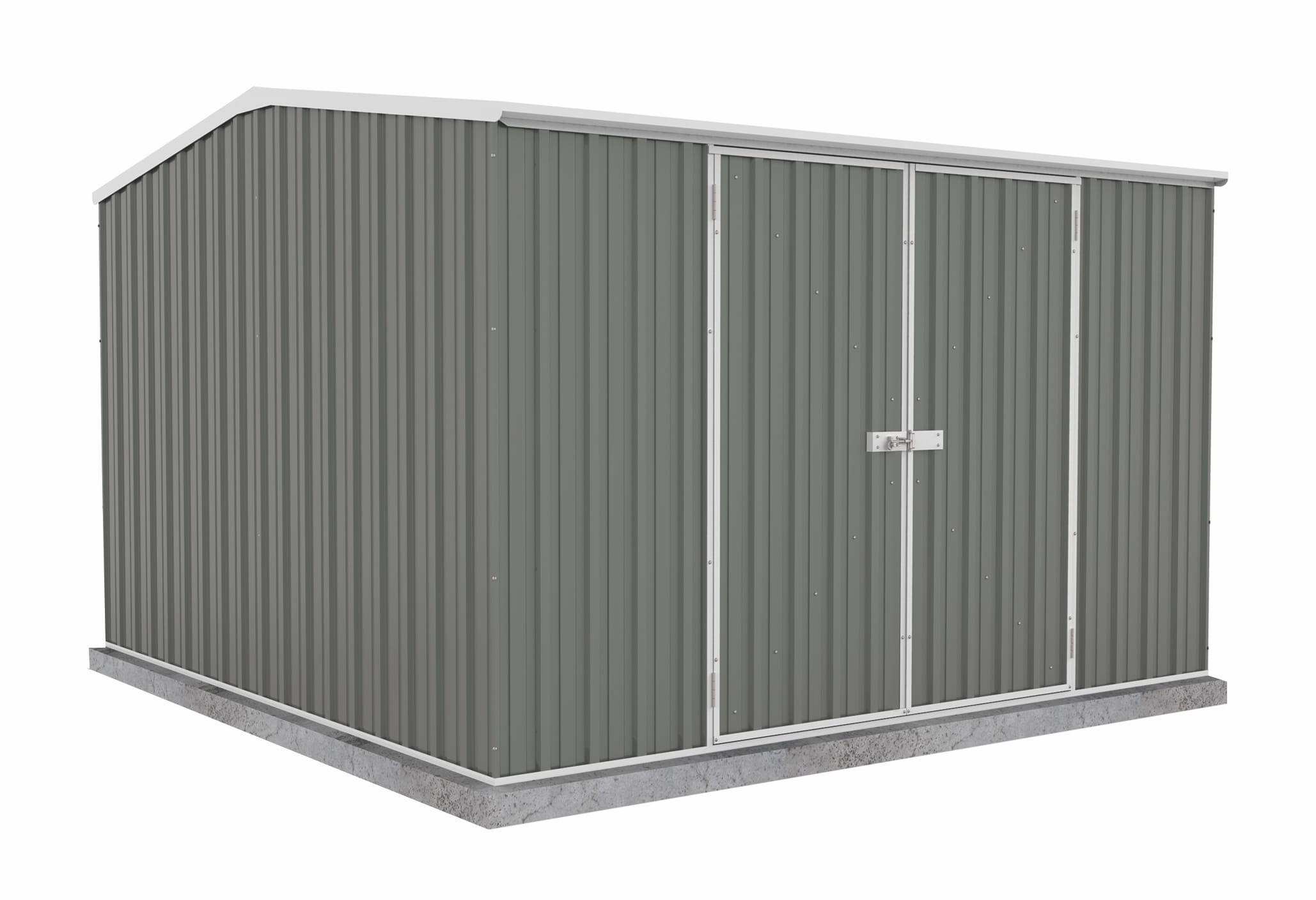 Absco Premier 10 ft. W x 10 ft. D Metal Storage Shed
