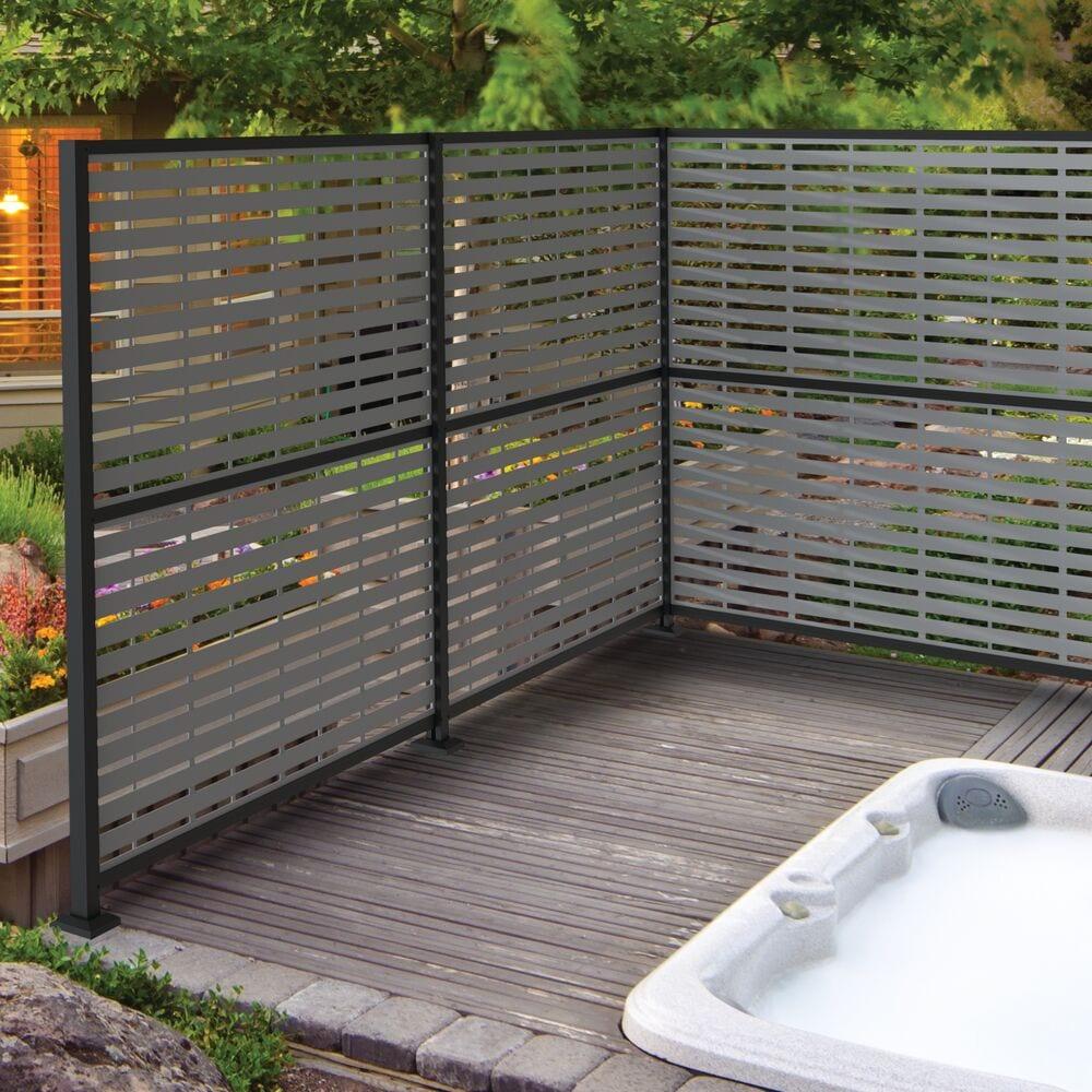 Barrette Outdoor Living 34 in. H x 68 in. W Boardwalk Decorative Screen