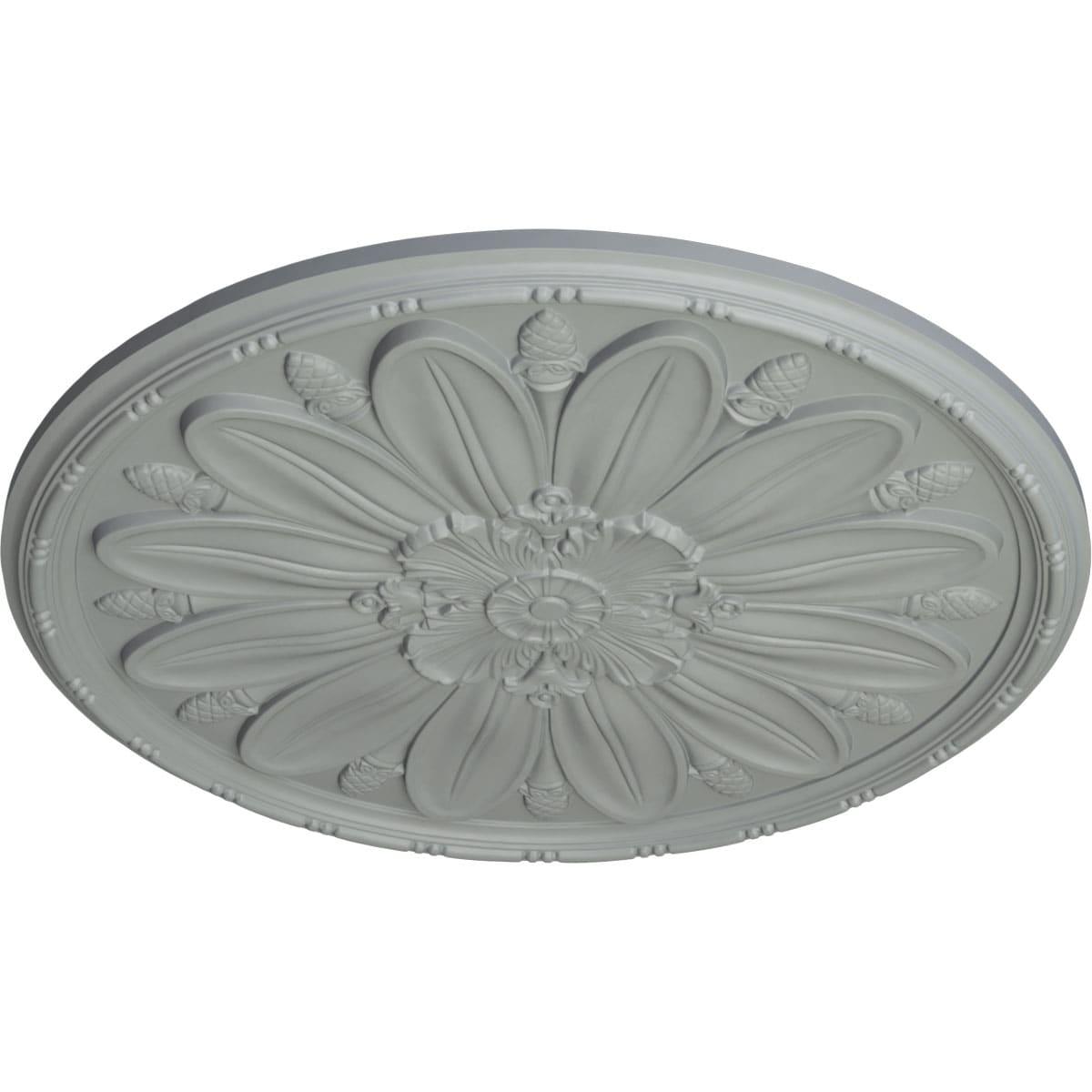 Delfina 40" White Urethane Ceiling Medallion