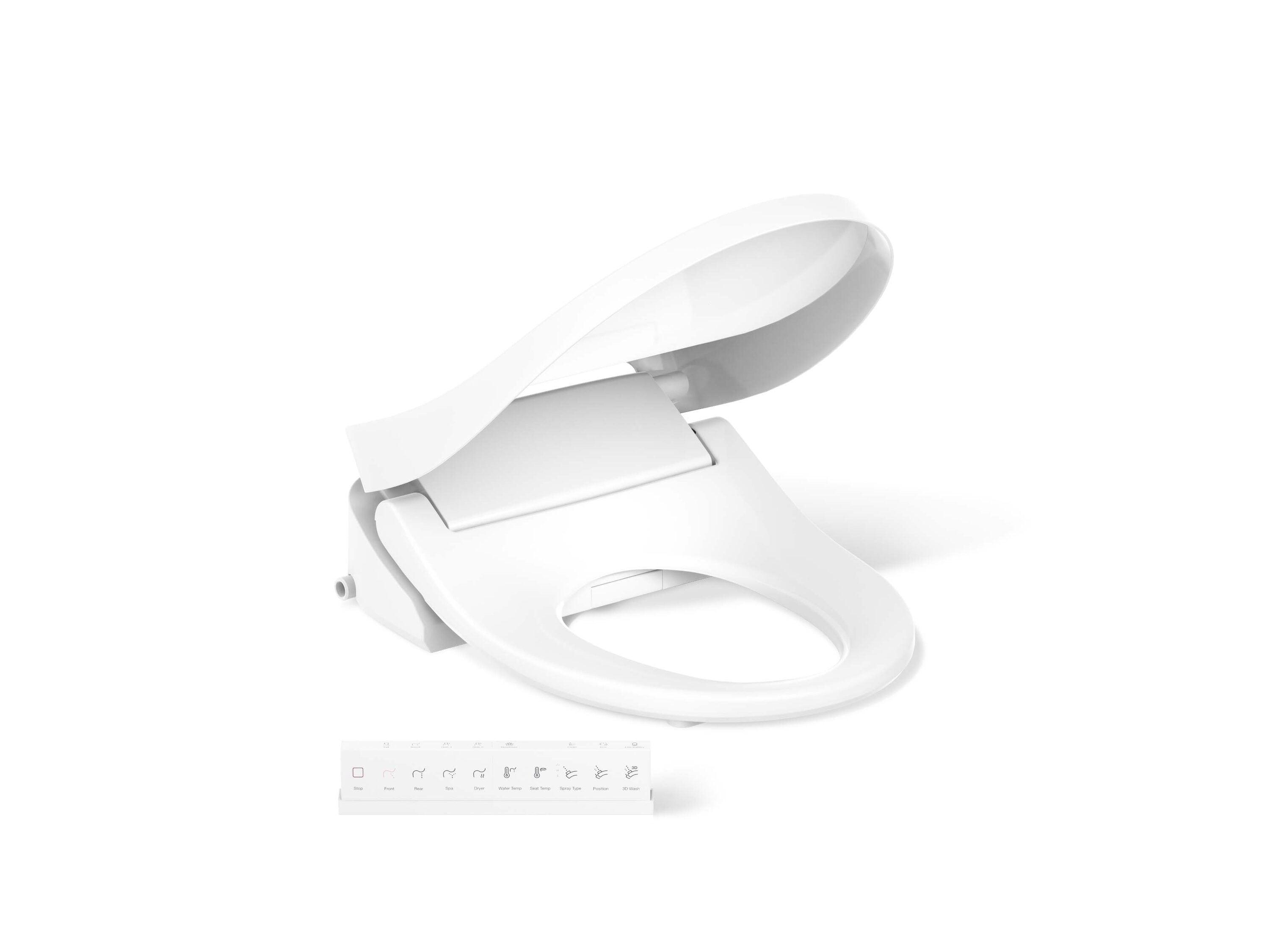 Purewash E580 Elongated Bidet Toilet Seat