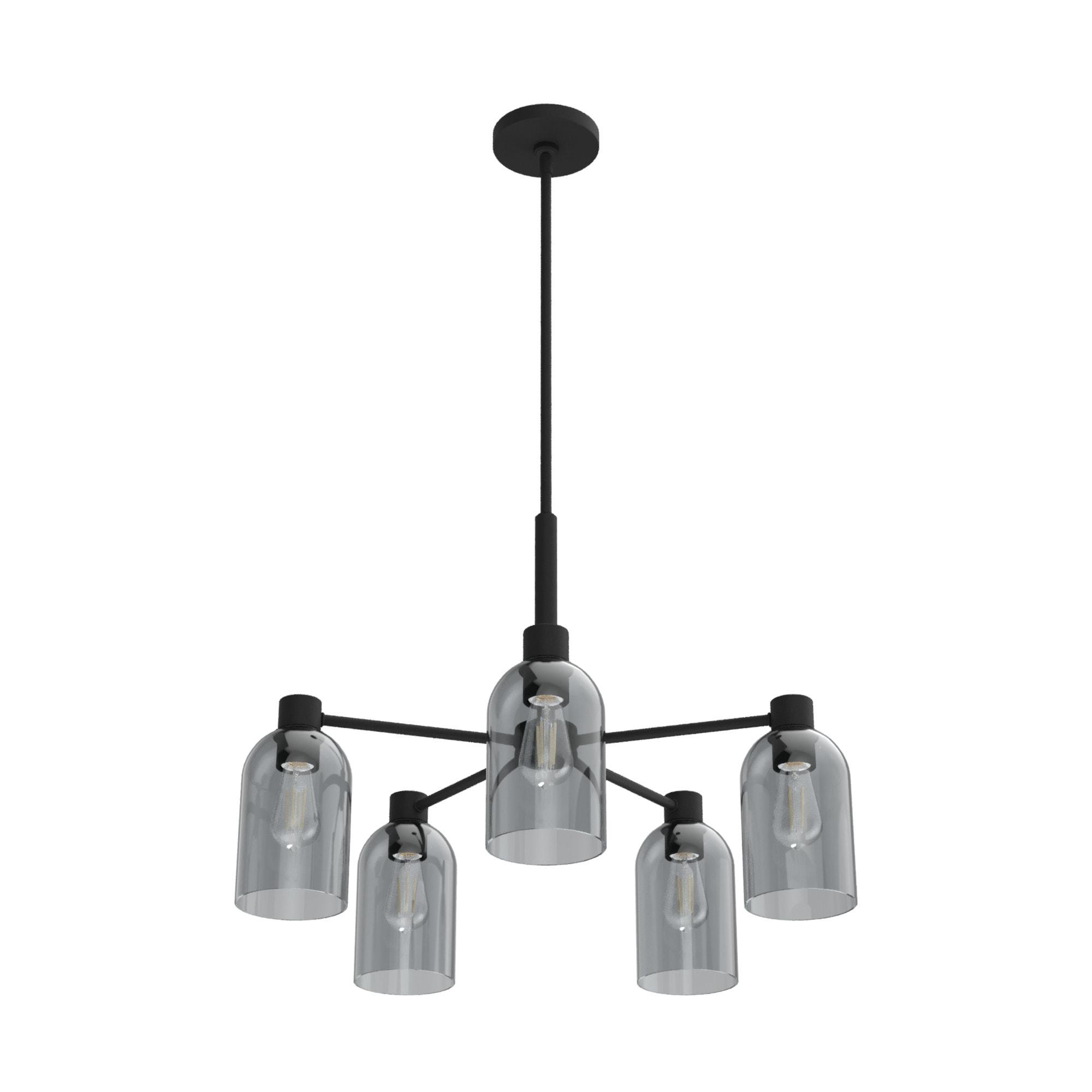 Lochemeade 5 - Light Unique / Statemen Cylinder Chandelier