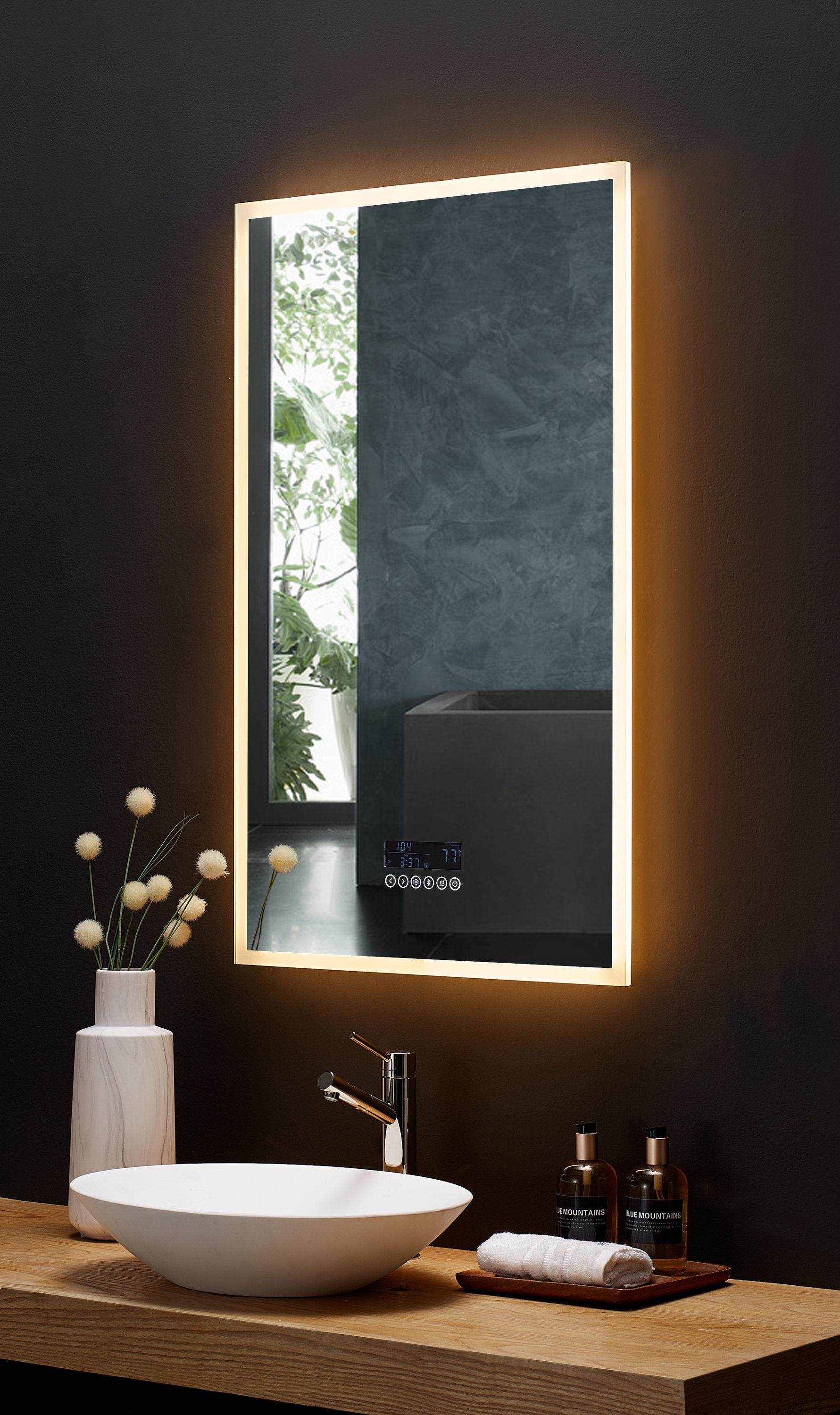 Ancerre Designs Immersion Flat LED Mirror