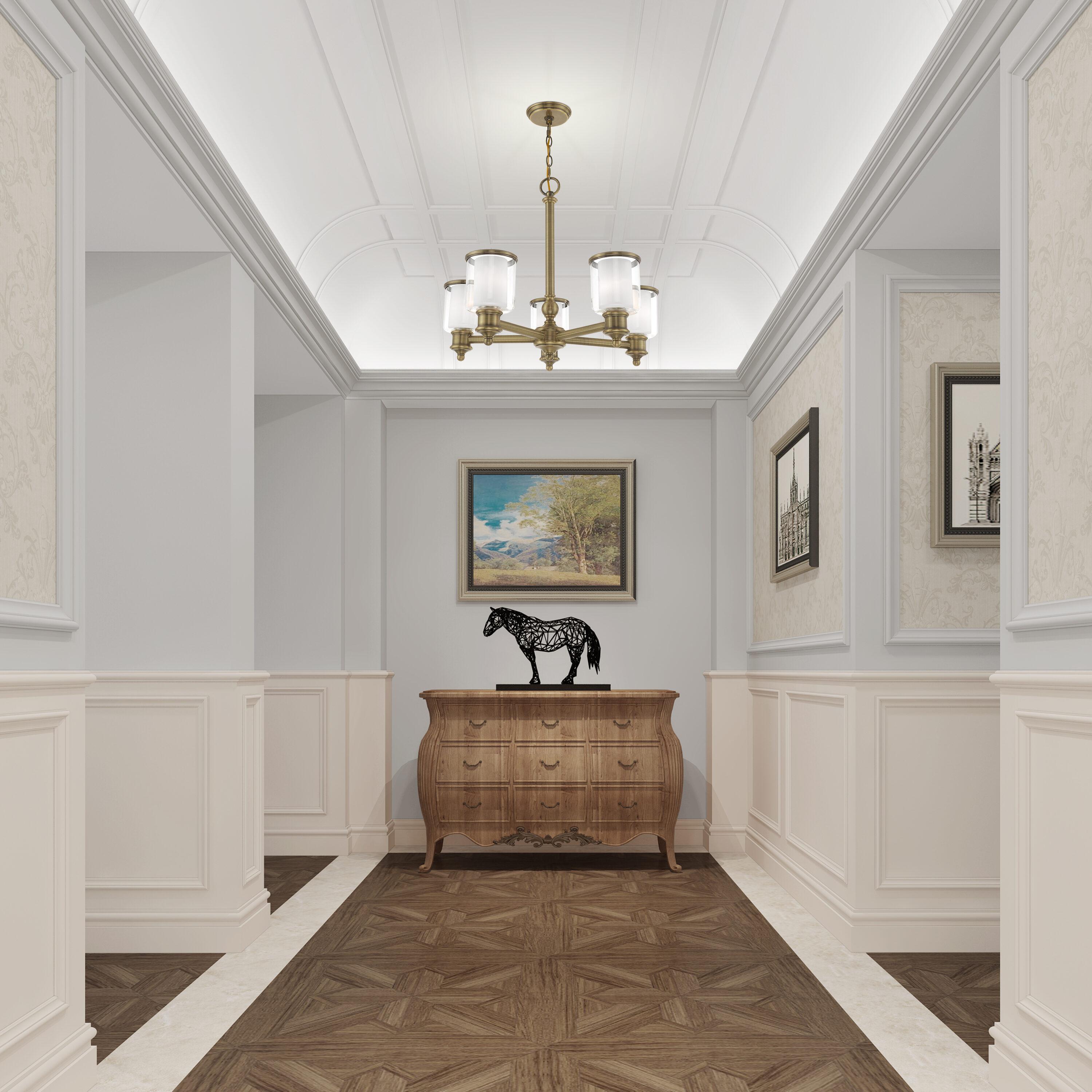 Livex Lighting - Middlebush - 5 Light Chandelier in Traditional Style - 25