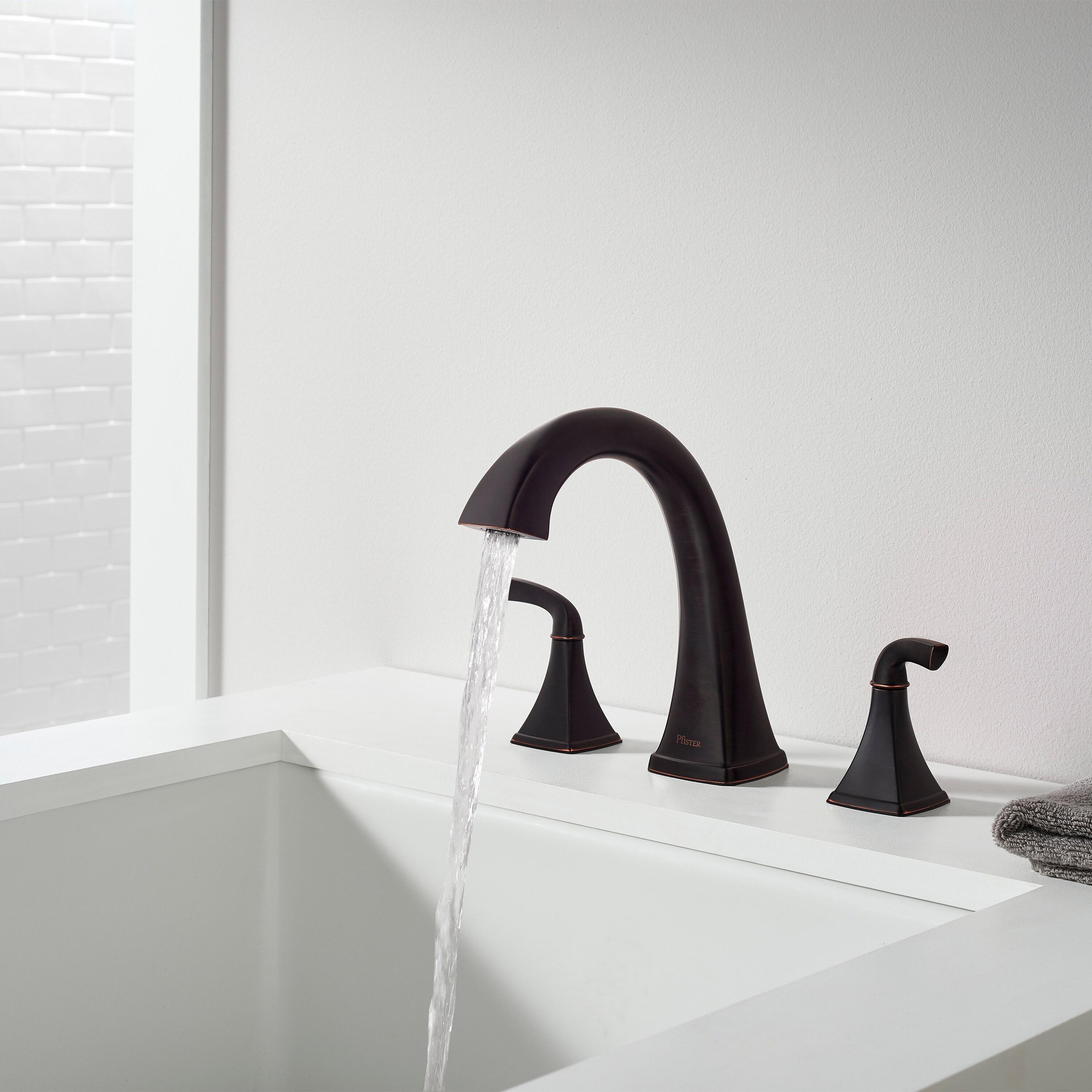 Bronson Double Handle Deck Mounted Roman Tub Faucet Trim