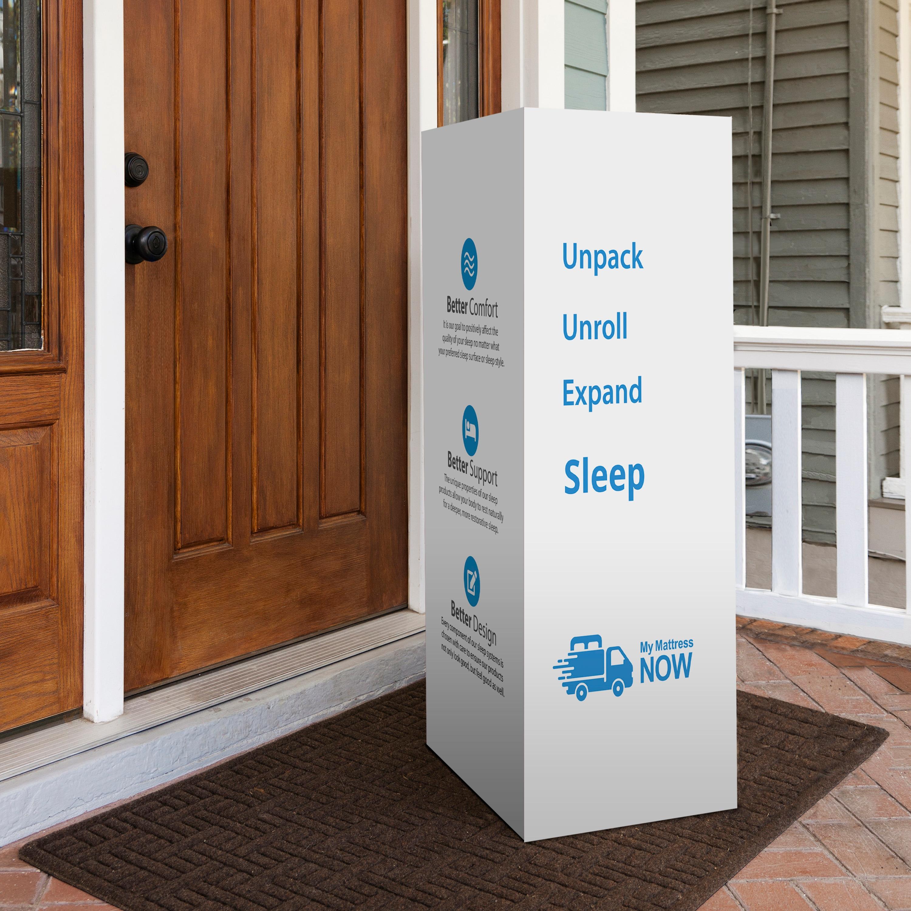 Boyd Sleep Hampshire 10" Hybrid Memory Foam and Pocket Spring Mattress, Medium Firm, Adult, Twin