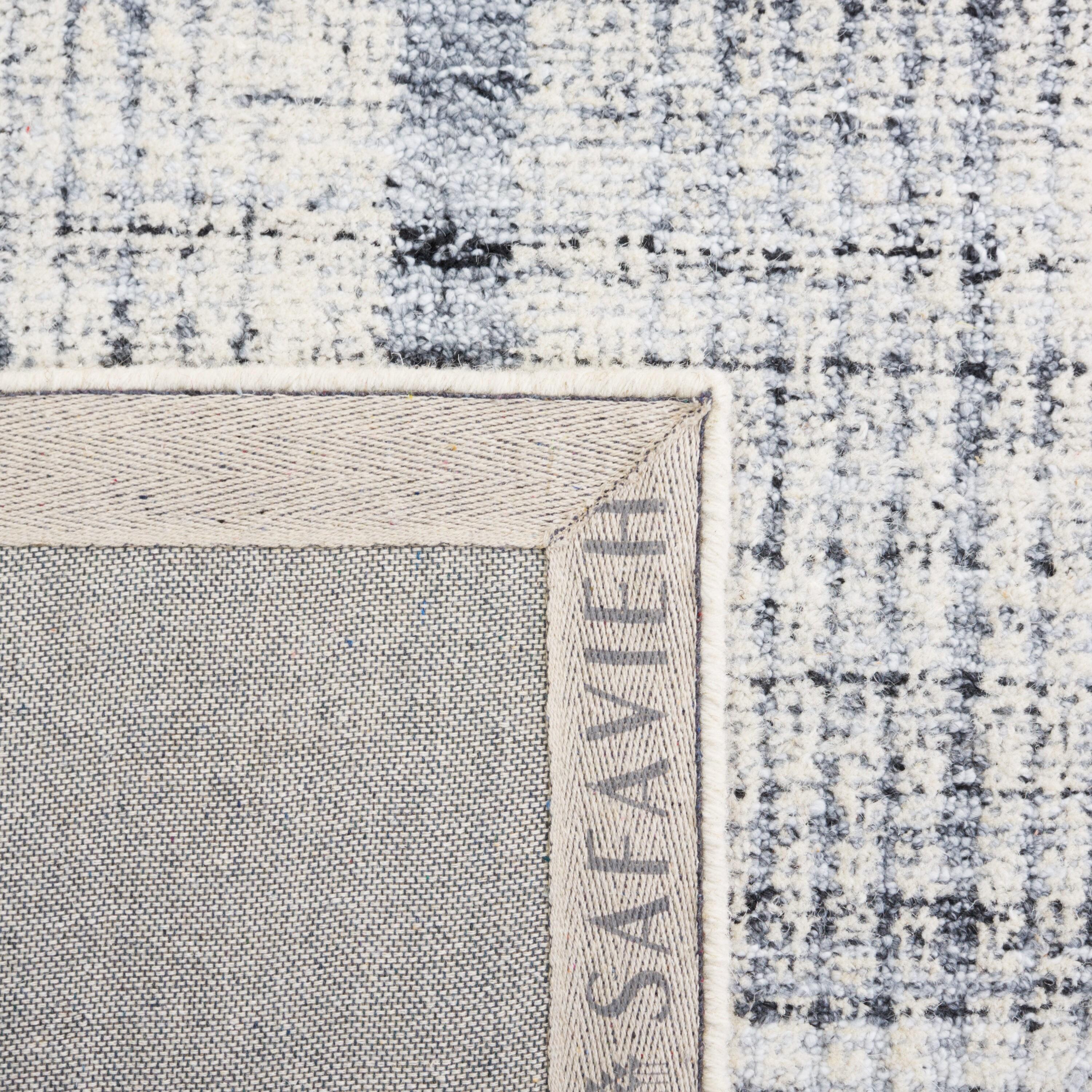Metro MET991 Hand Tufted Indoor Area Rug - Light Grey/Ivory - 5'x8' - Safavieh