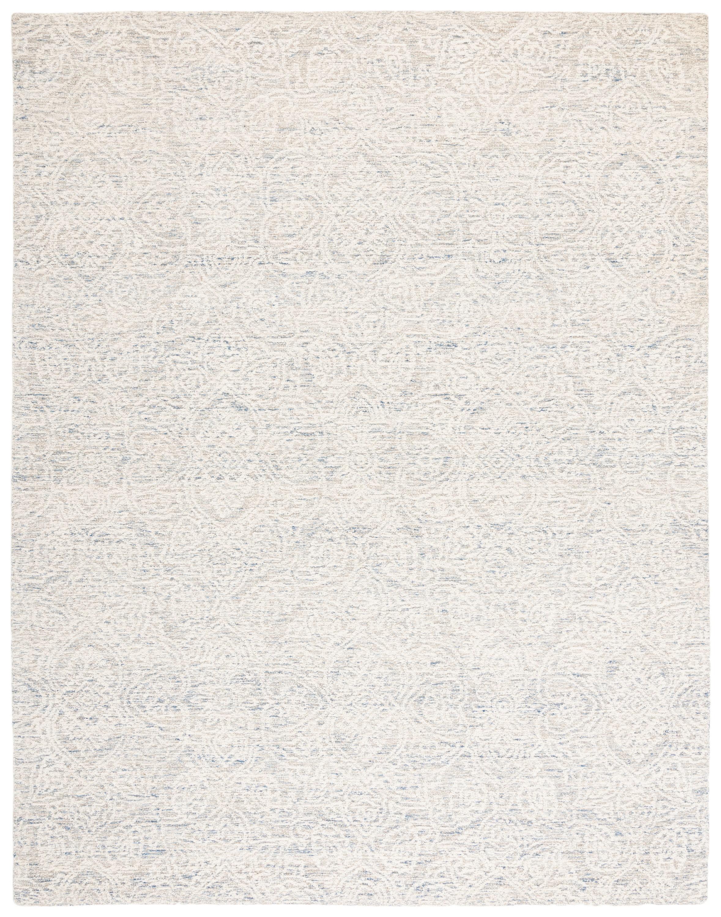 Metro MET998 Hand Tufted Area Rug - Light Blue/Ivory - 8'x10' - Safavieh.