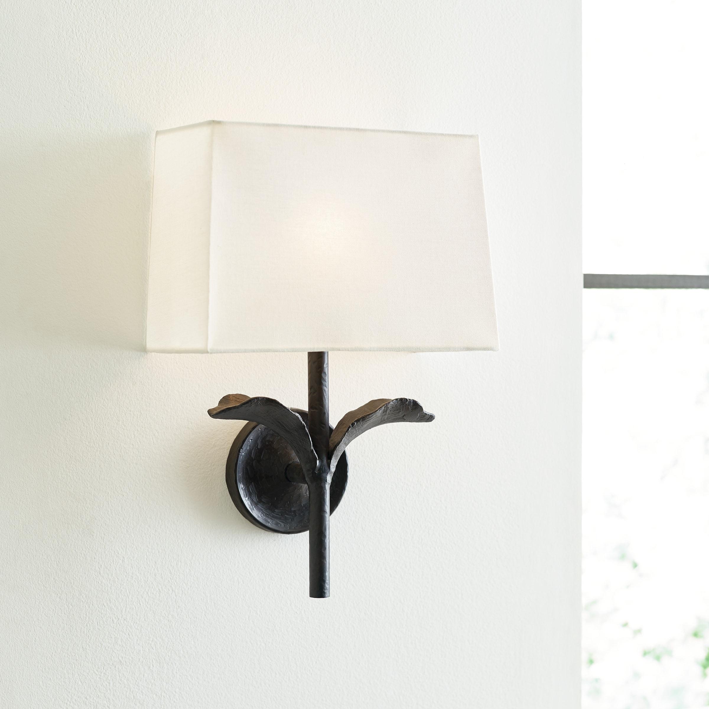 Georgia Steel Armed Sconce