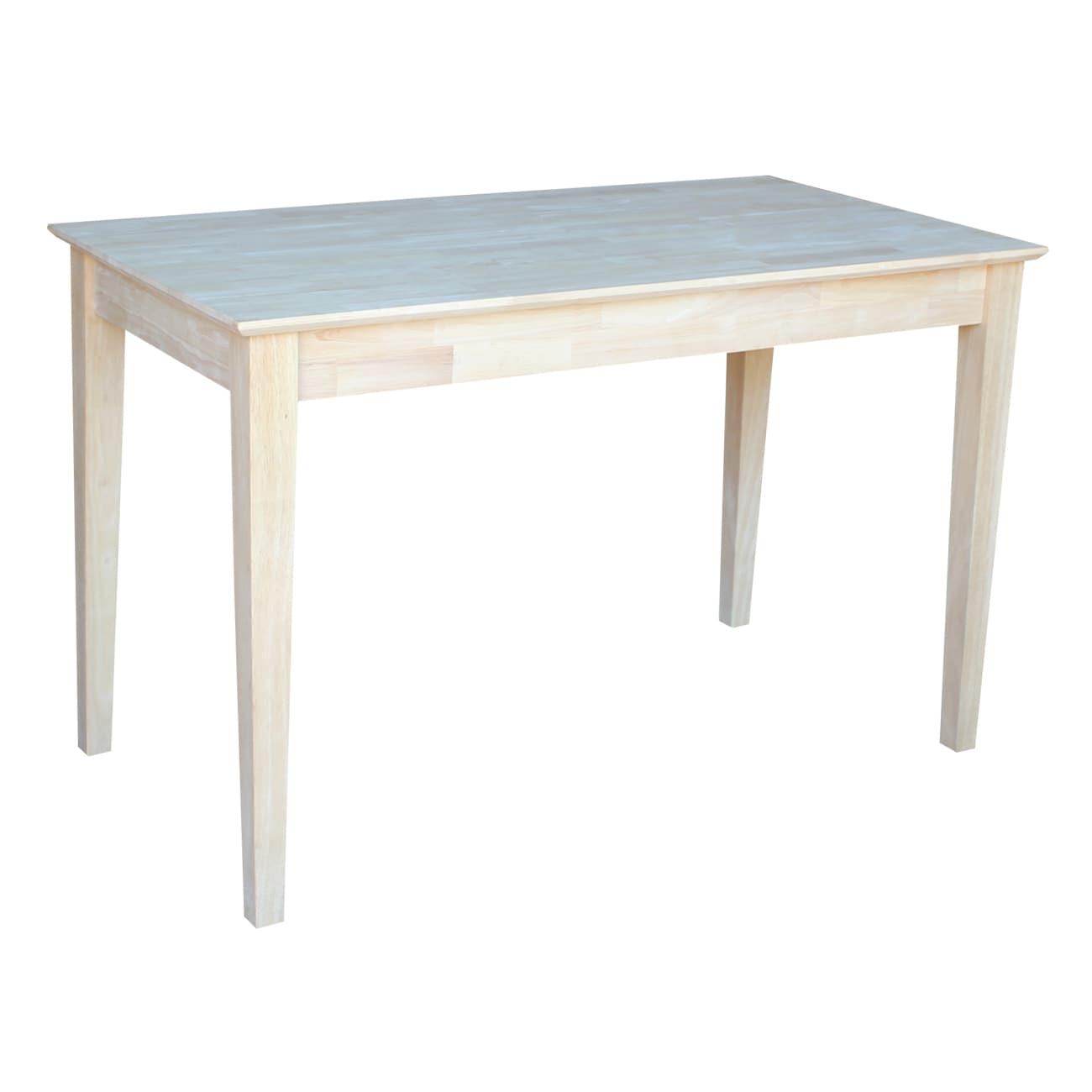 48" Writing Desk Unfinished - International Concepts