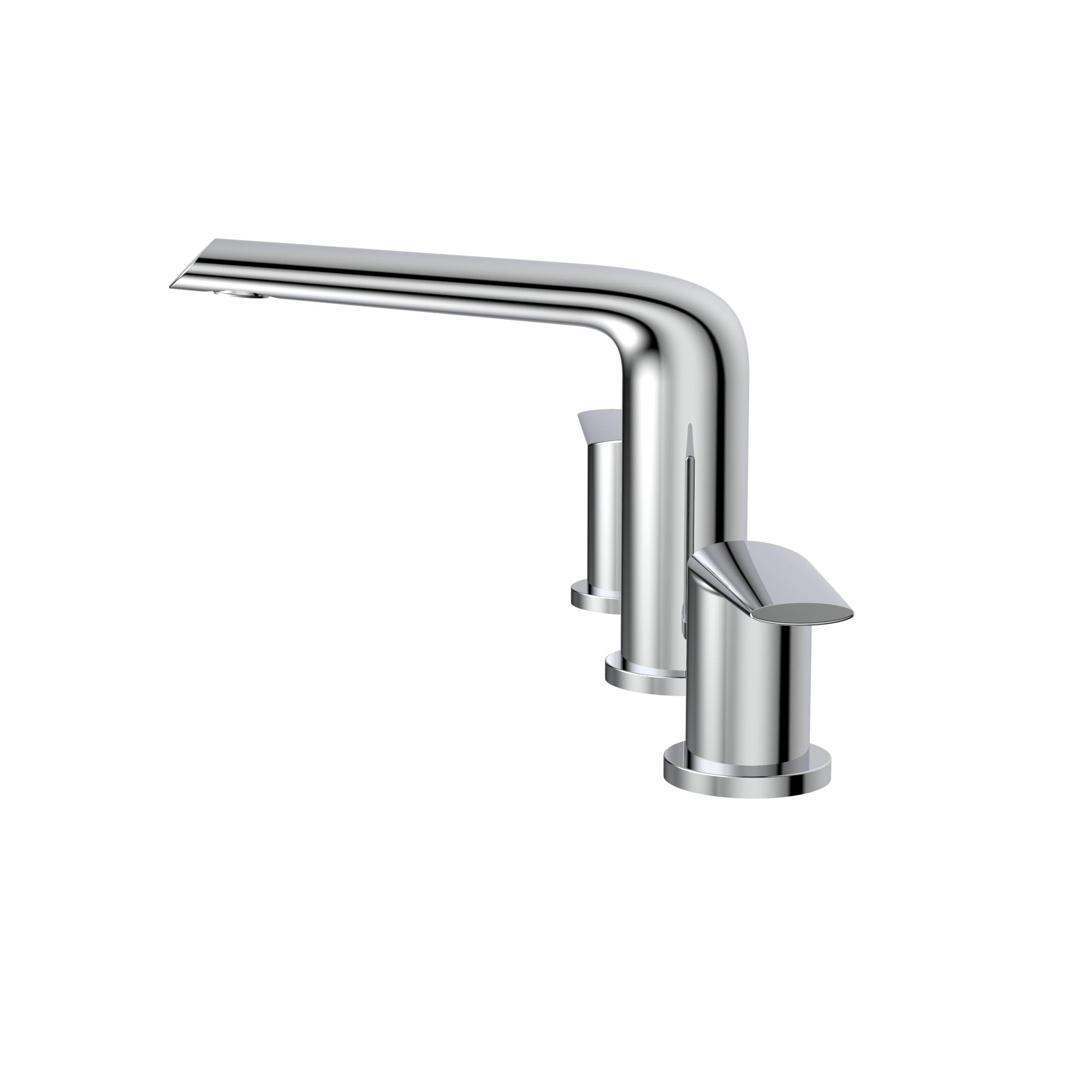 Belanger OPA79CCP Two-Handle Widespread Bathroom Faucet with Drain Assembly, Polished Chrome
