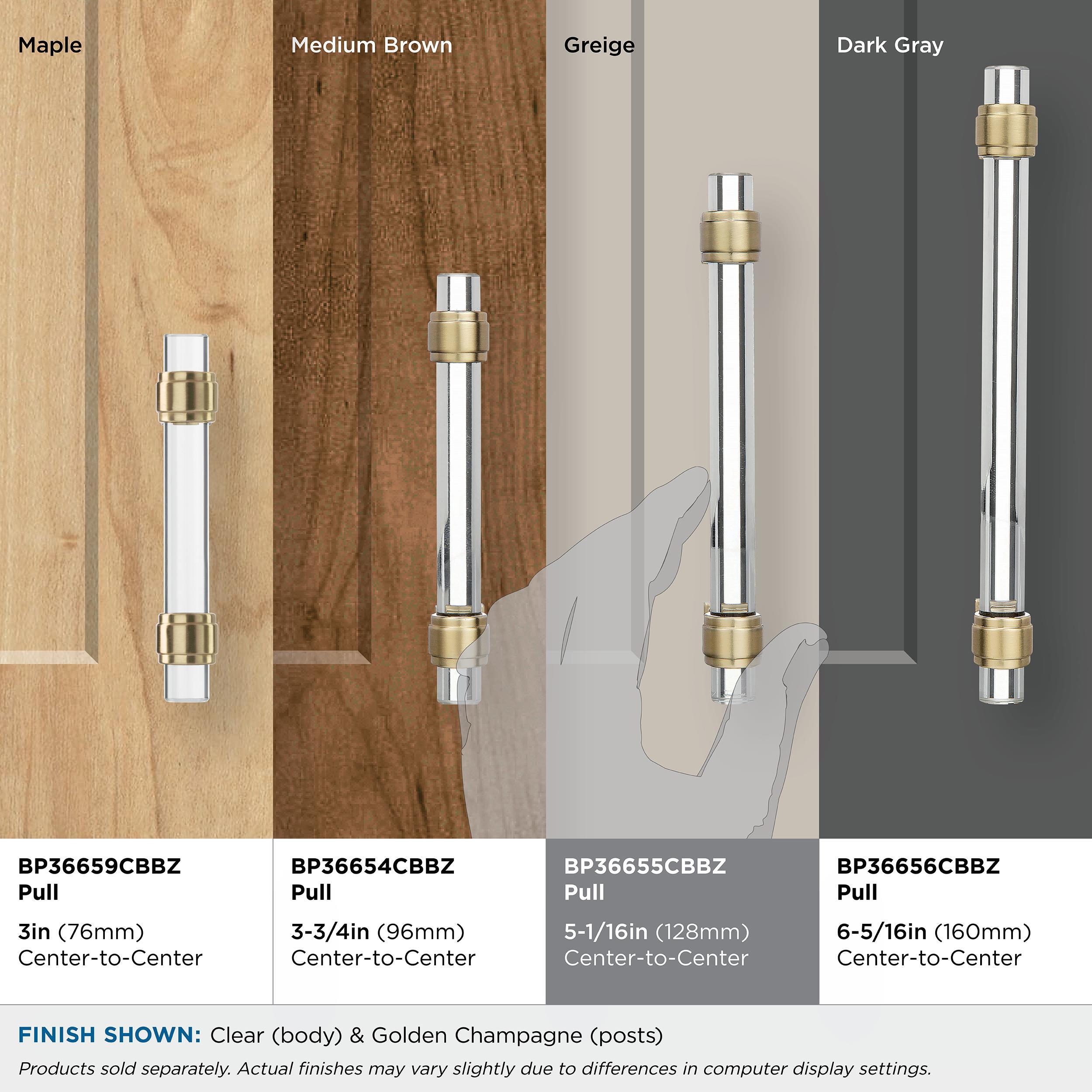 Glacio 5 1/16" Center to Center Bar Pull