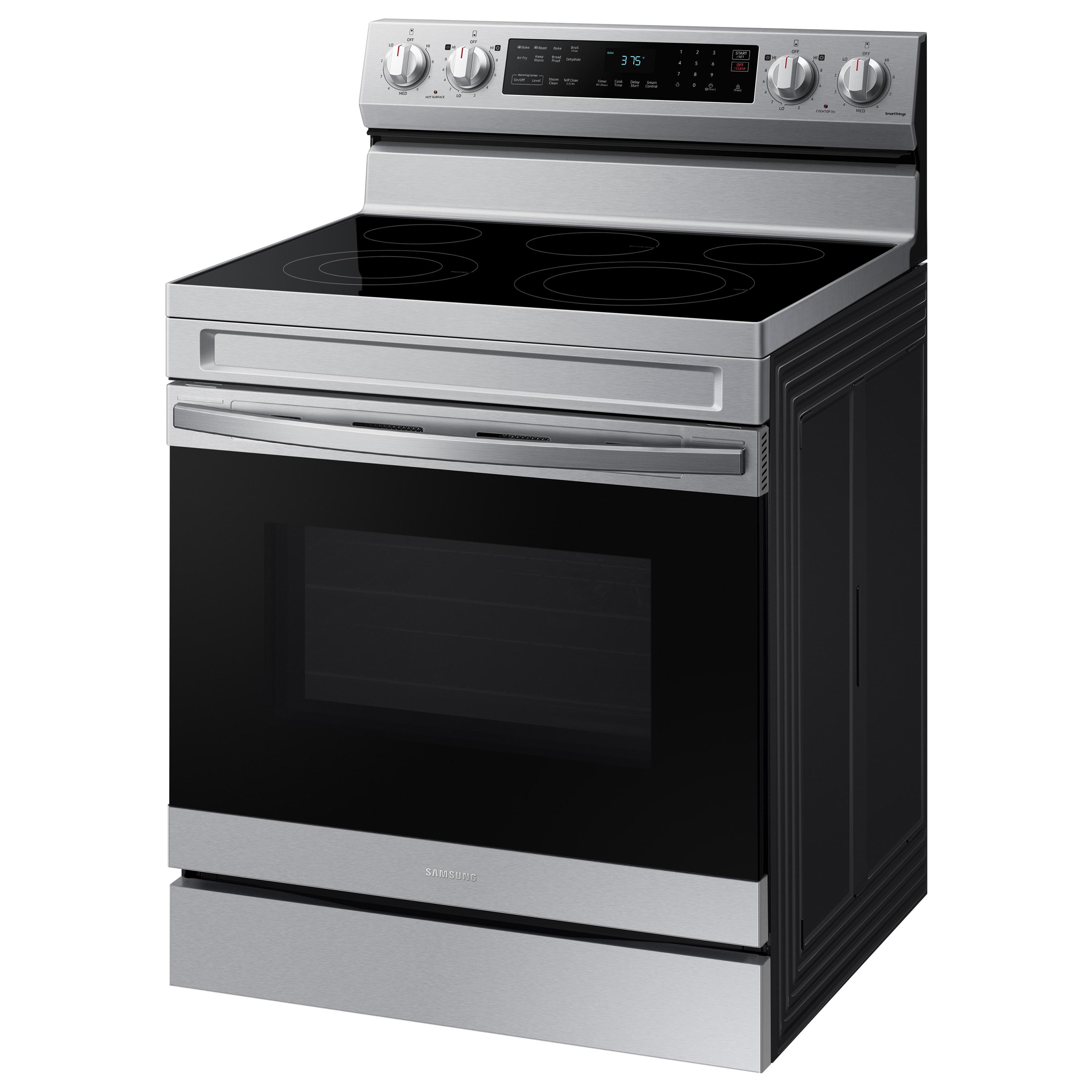 6.3 cu. ft. Smart Freestanding Electric Range with No-Preheat Air Fry & Convection