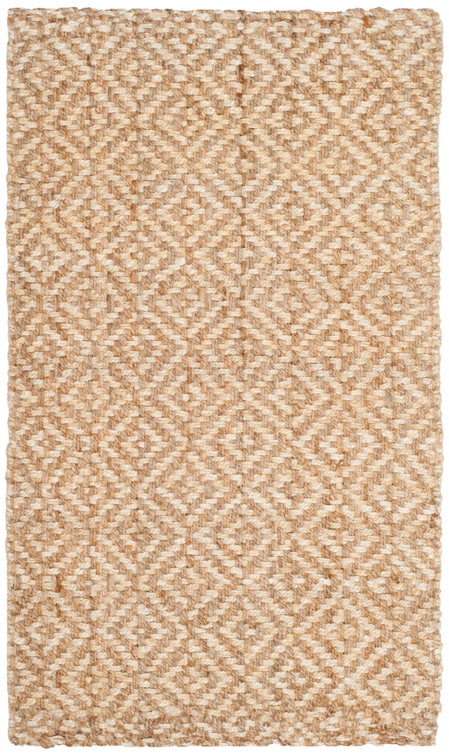 Natural Fiber NF261 Hand Woven Indoor Accent Rug - Ivory/Natural - 3'x5' - Safavieh