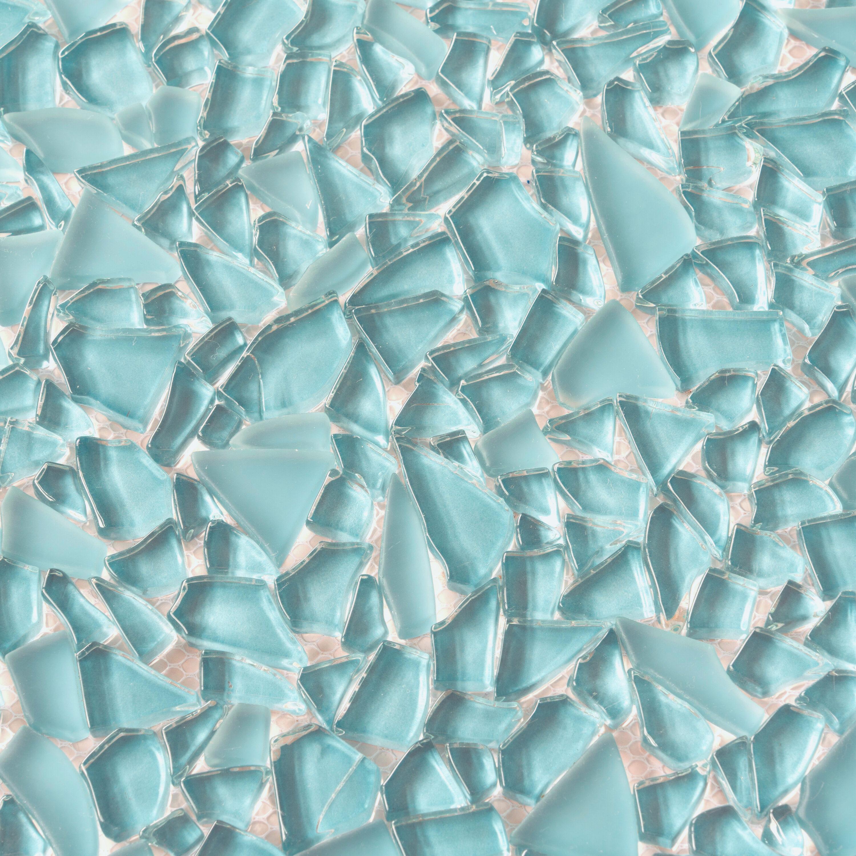 Glass Pebbles Mosaic Wall & Floor Tile