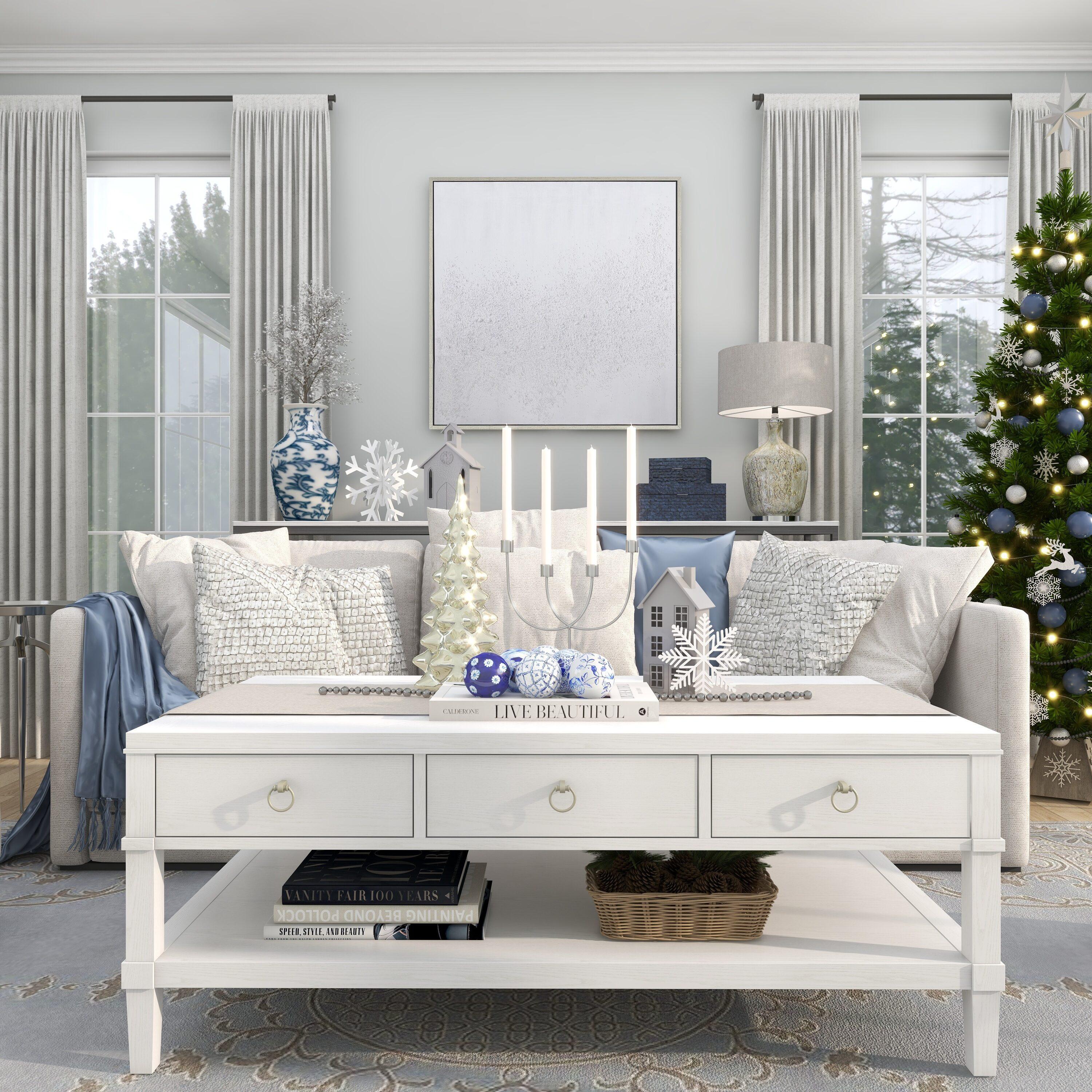 DecMode Blue 3" Floral Handmade Glossy Ceramic Orbs & Vase Filler with Varying Patterns (6 Count)