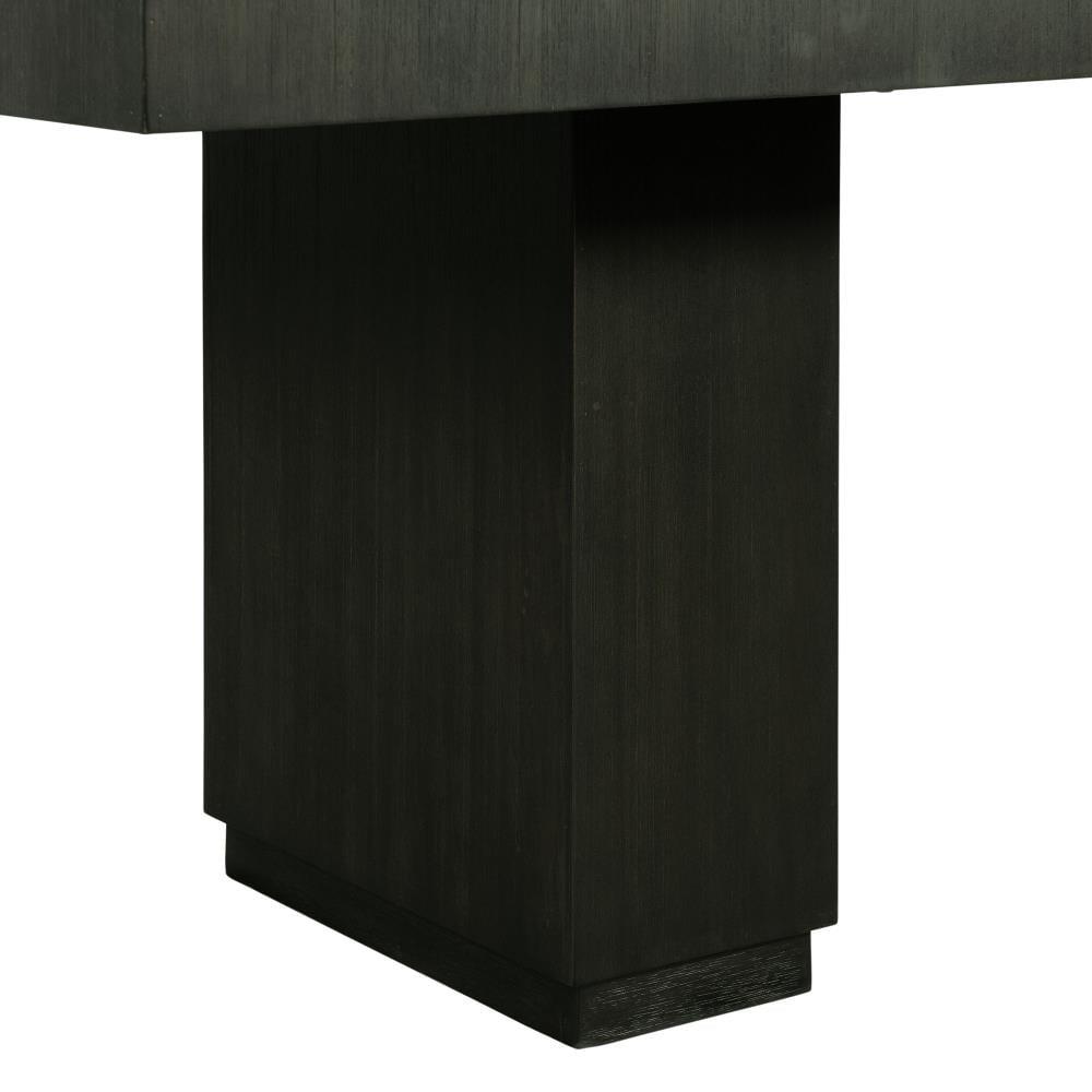 7PC Standard Height Dining Set Table .Four Side Chairs .Two Arm Chairs in Gray