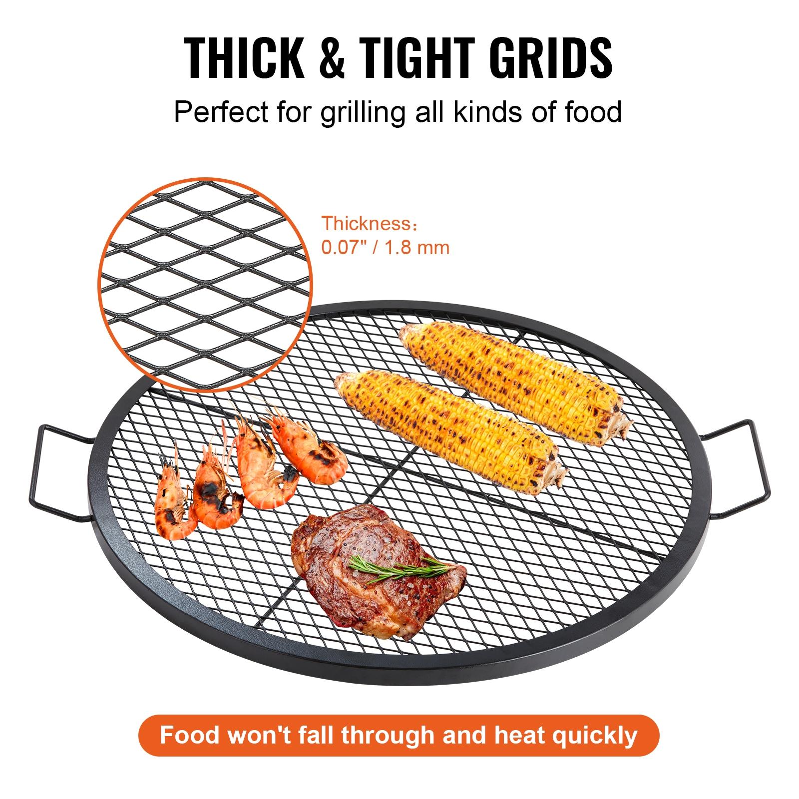 VEVOR Round Alloy Steel Fire Pit Tool