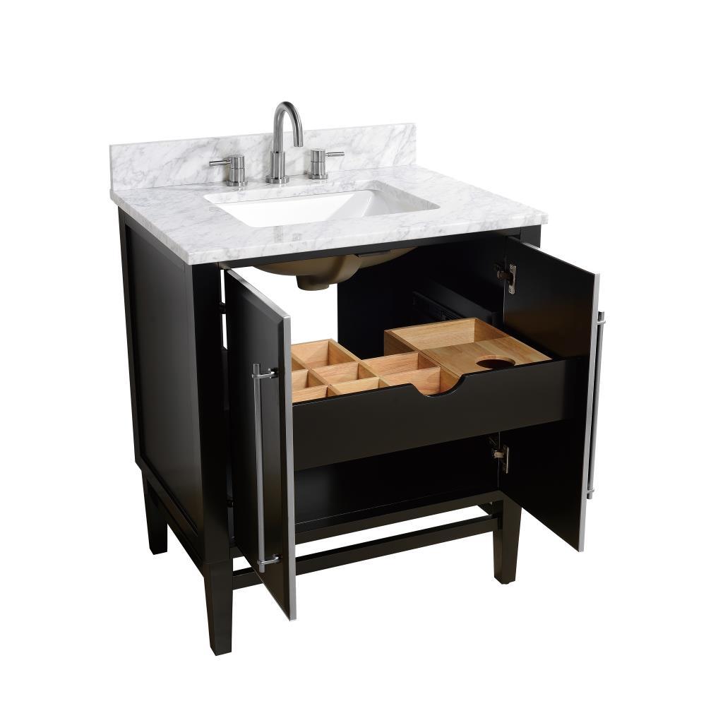 Avanity Mason-Vs31-S-C Mason 31" Free Standing Single Basin Vanity Set - Black