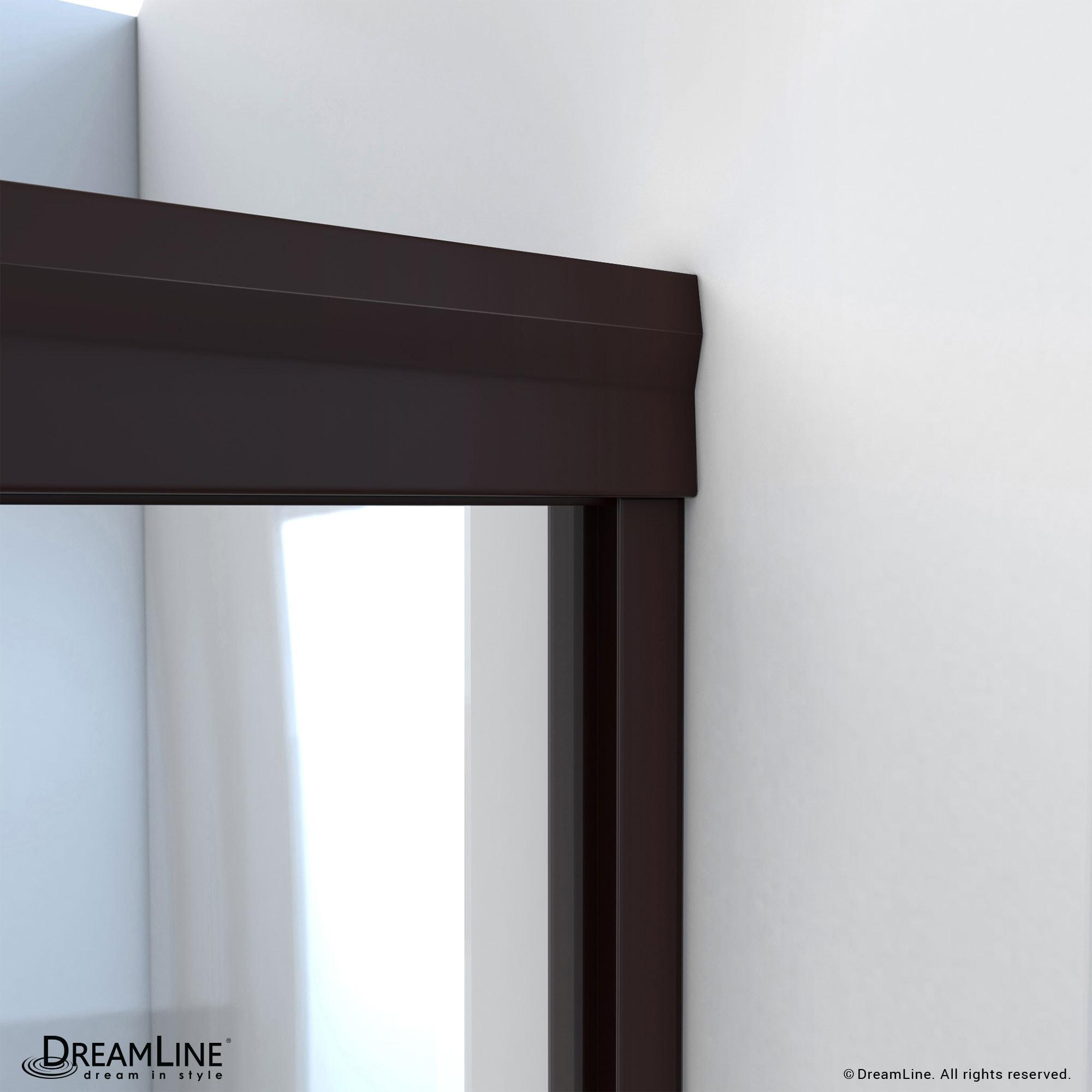 DreamLine Alliance Pro BG 56-60 in. W x 70 3/8 in. H Semi-Frameless Sliding Shower Door