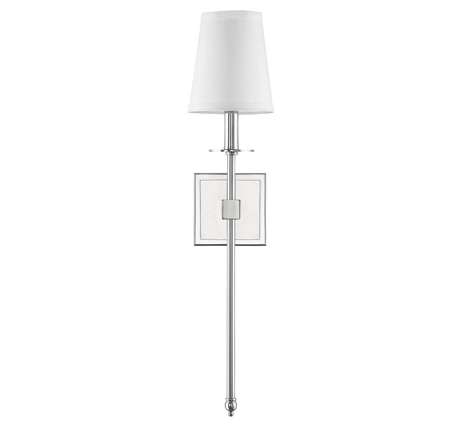 Savoy House Monroe 1 - Light Wall Light in  Polished Nickel