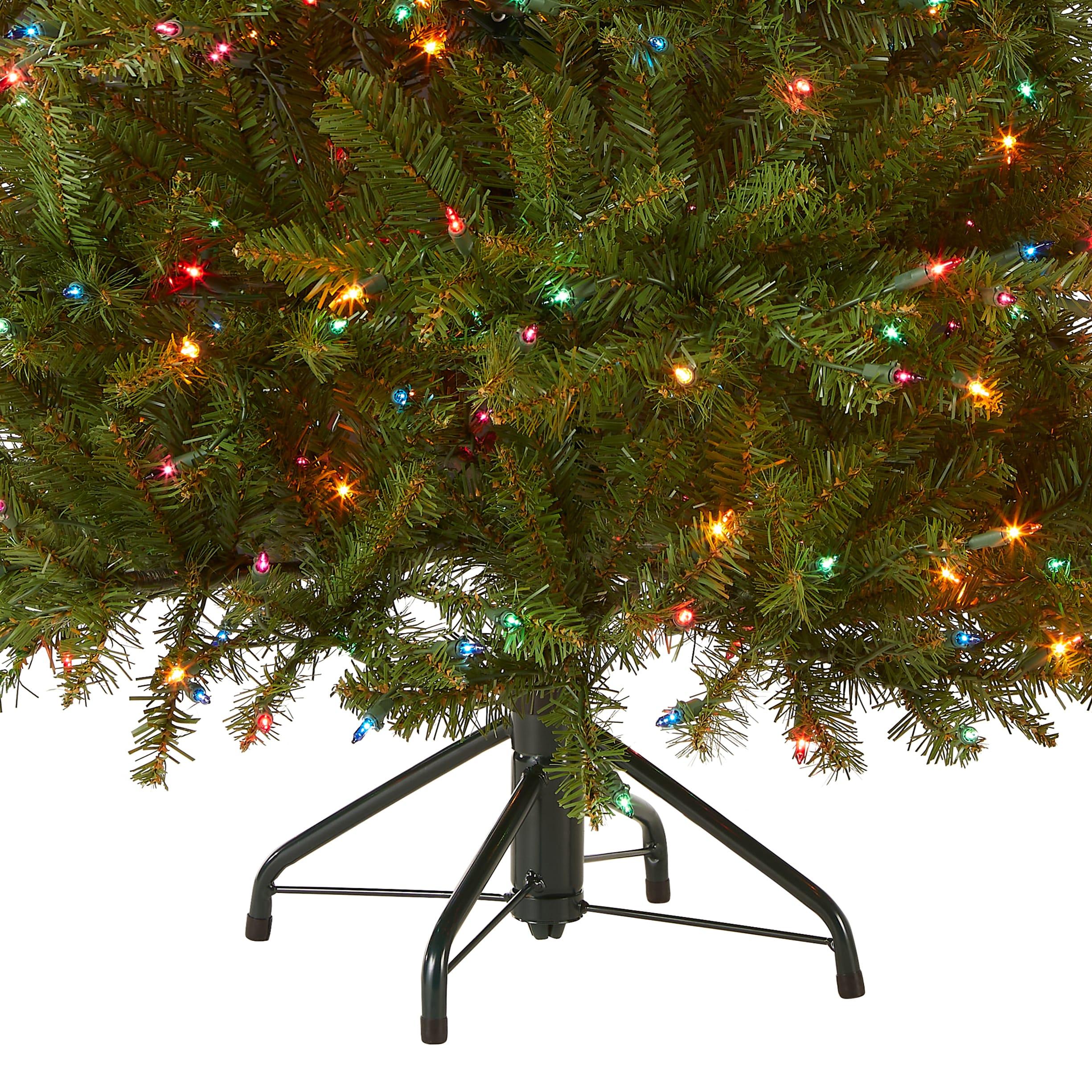 The Holiday Aisle® Dunhill Fir Tree with Multicolor Lights