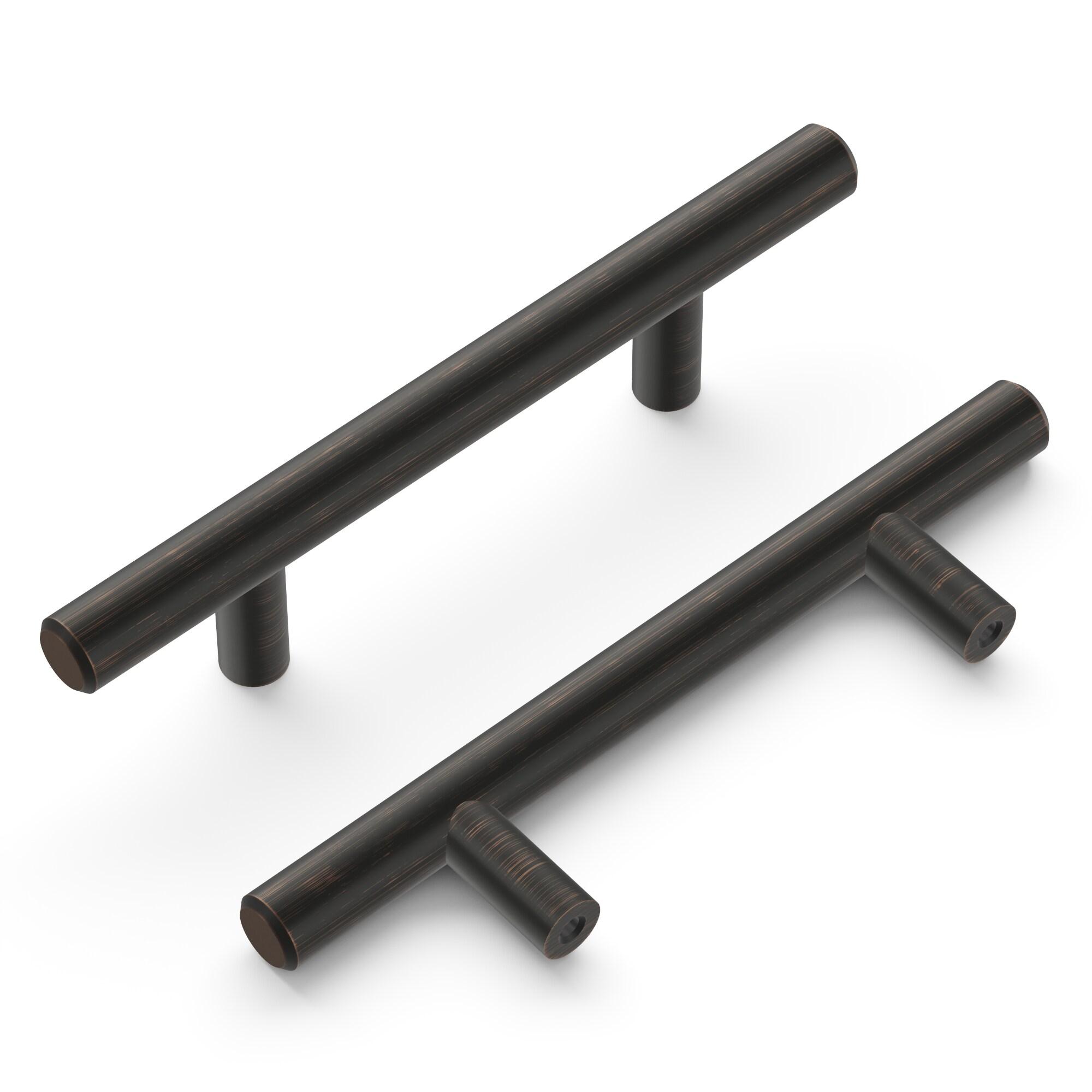 Bar Pull Kitchen Cabinet Handles, Solid Core Drawer Pulls for Cabinet Doors, 3"