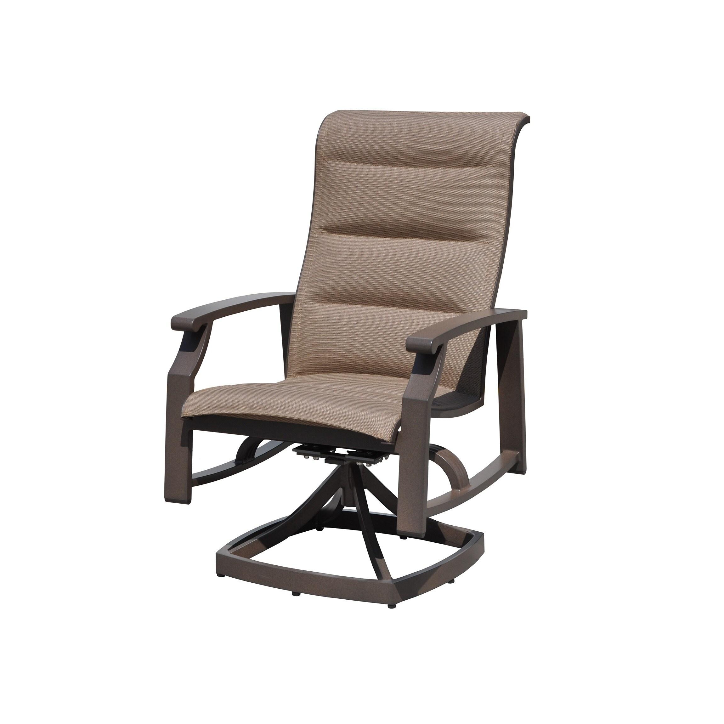 Courtyard Casual  Madison 2 Padded-Sling Swivel Dining Chairs