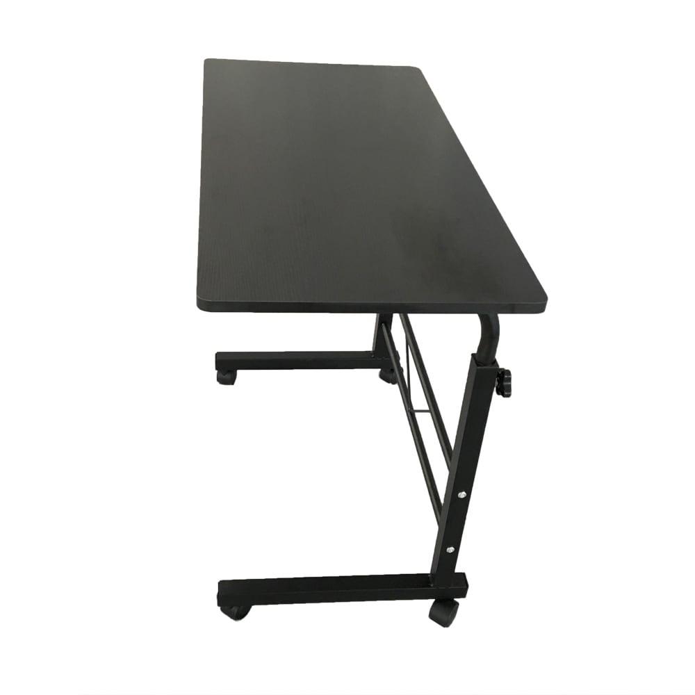 Ktaxon Adjustable Laptop Table Stand Computer Desk Sofa Side Bed Tray Rolling Black