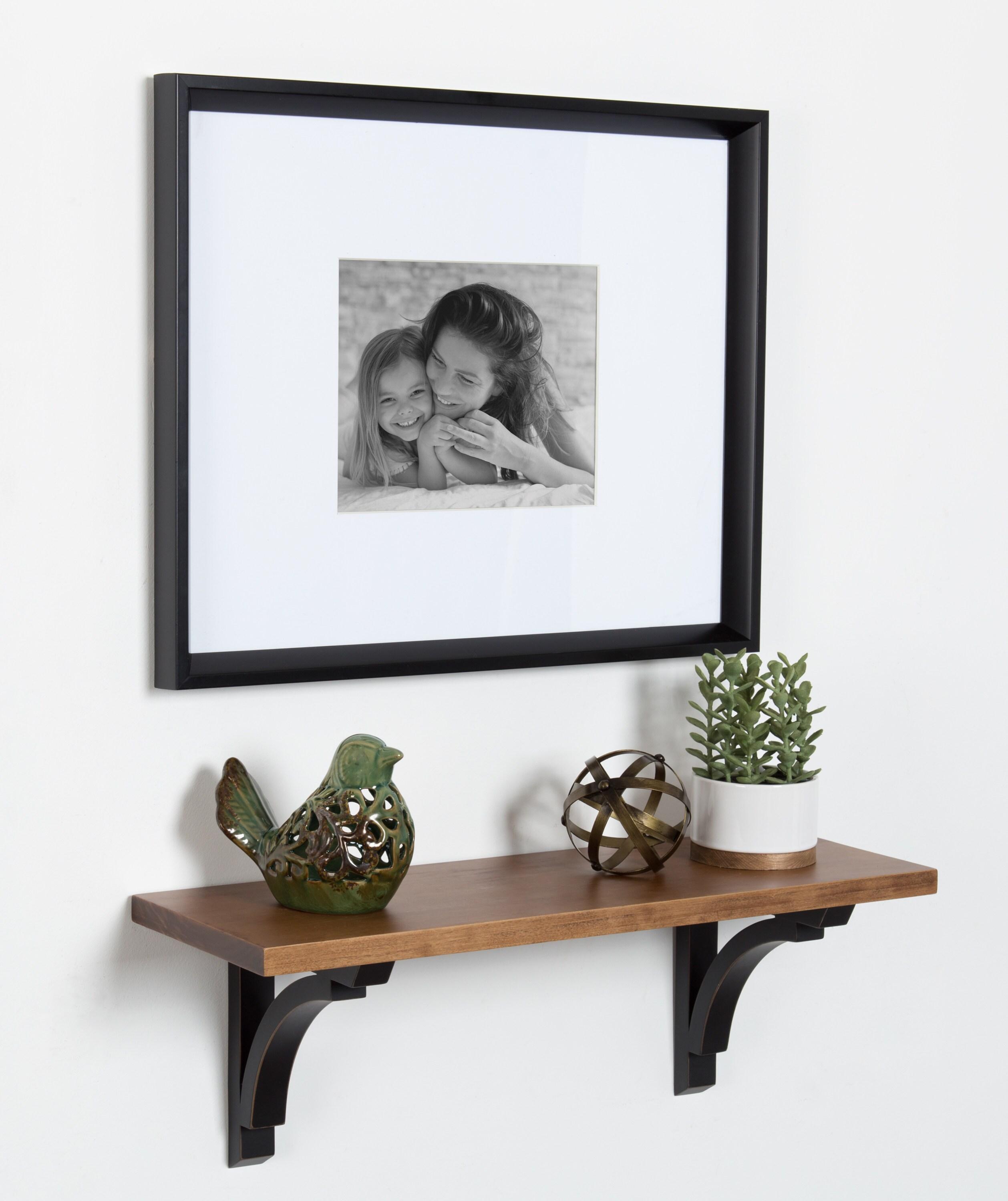 Wall Shelf - Brown/Black