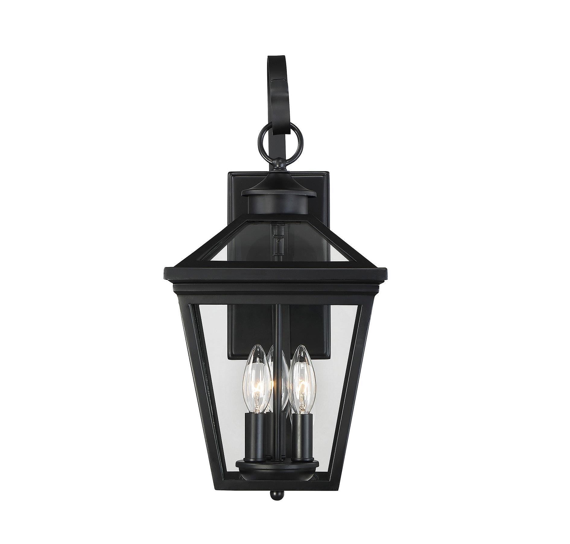 Savoy House Ellijay 3 - Light Wall Light in  Black