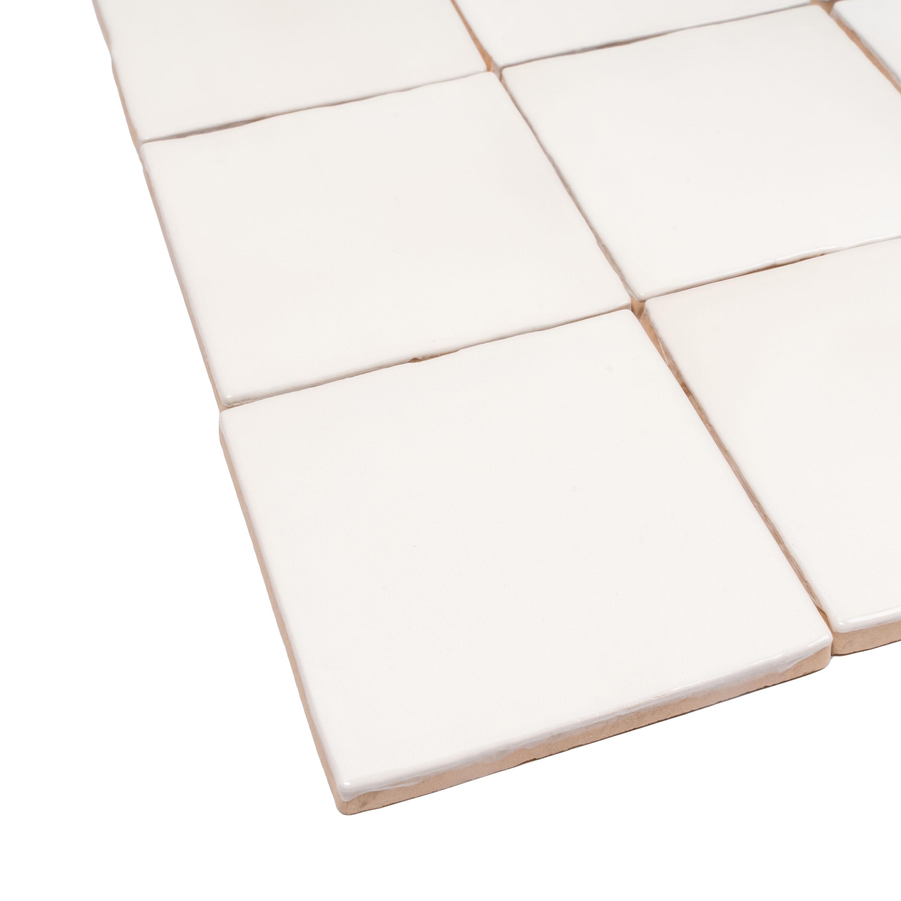 Apollo Tile Silken 3.94 in. x 3.94 in. Glossy Ceramic Square Wall and Floor Tile (6.48 sq. ft./case) (60-pack)