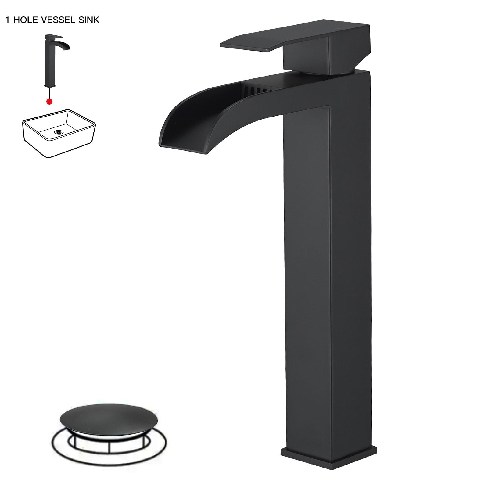 Vessel Sink Faucet Single-handle Bathroom Faucet with Drain Assembly