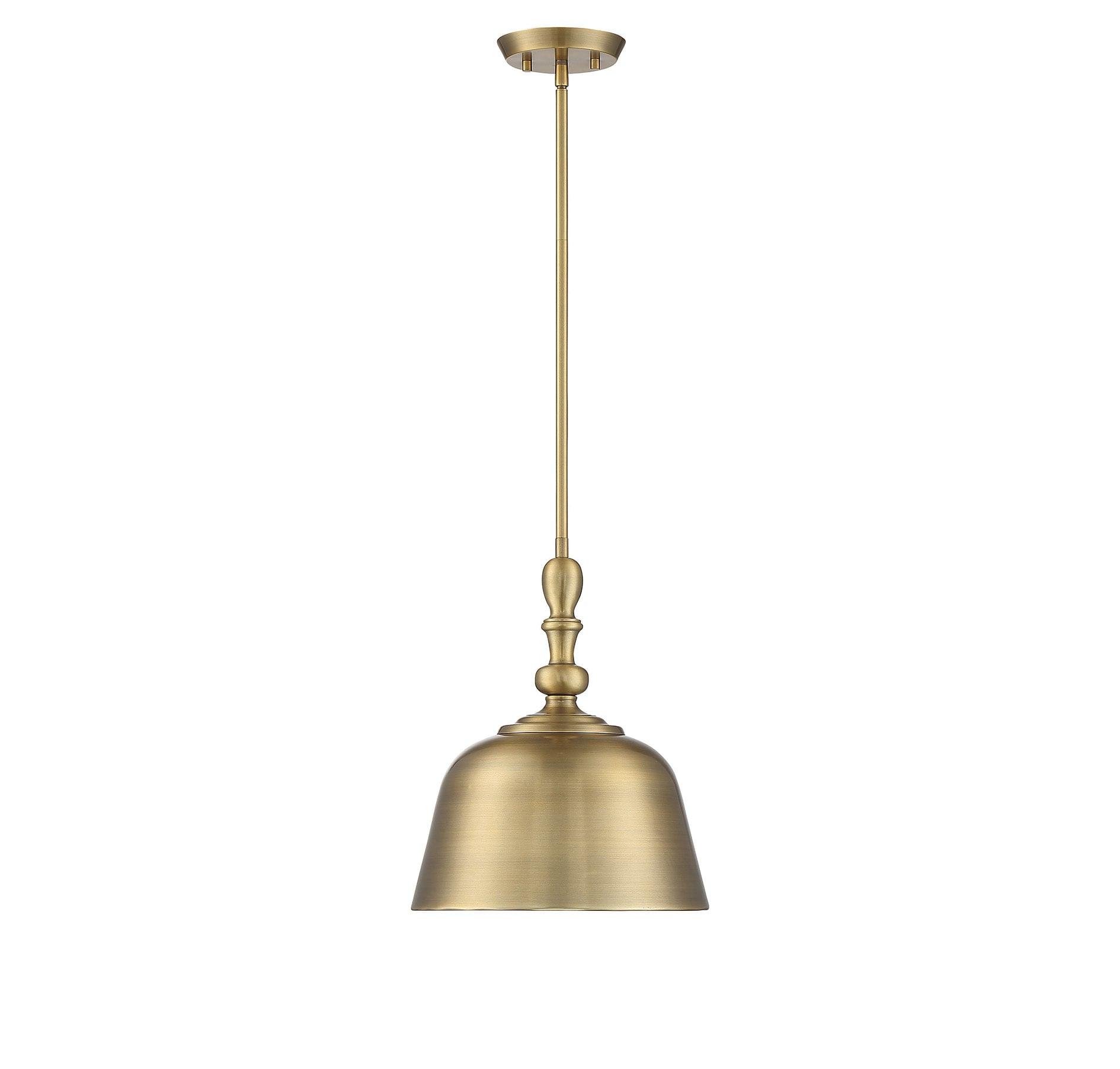 Savoy House Berg 1 - Light Pendant in  Warm Brass
