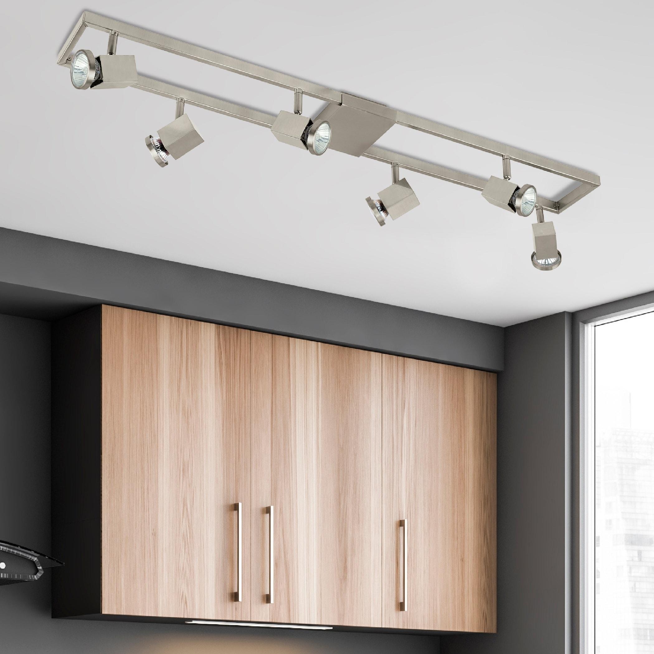 93679A-Eglo Lighting-Zeraco - Six Light Track Light