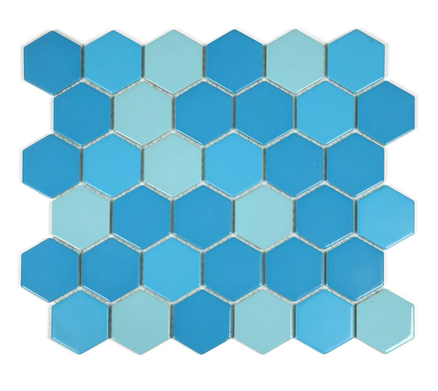 Abolos Handicraft 12 in. x 12 in. Stained Glass Straight Edge Linear Mosaic Wall & Pool Tile