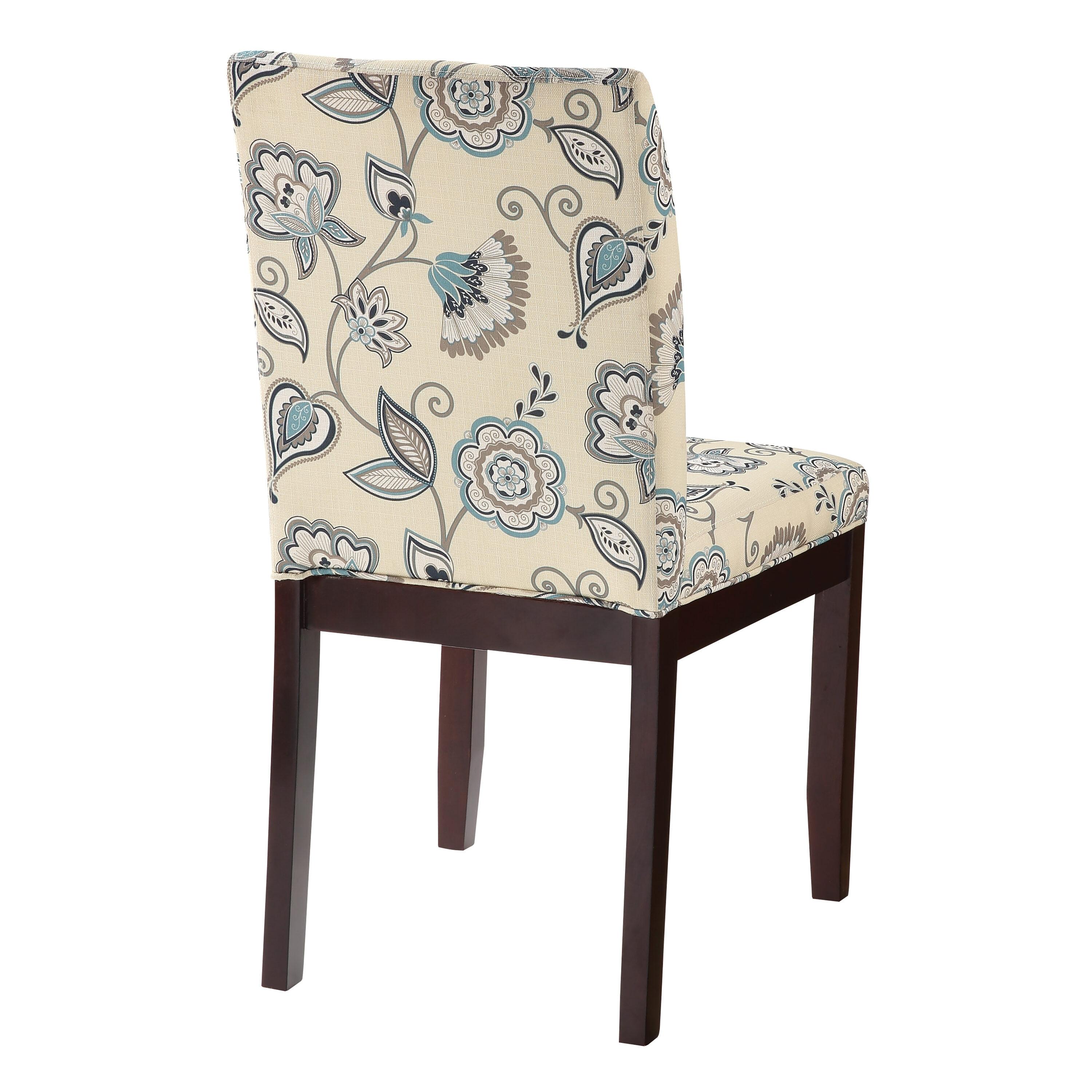 OSP Home Furnishings Dakota Parsons Chair in Avignon Sky Fabric
