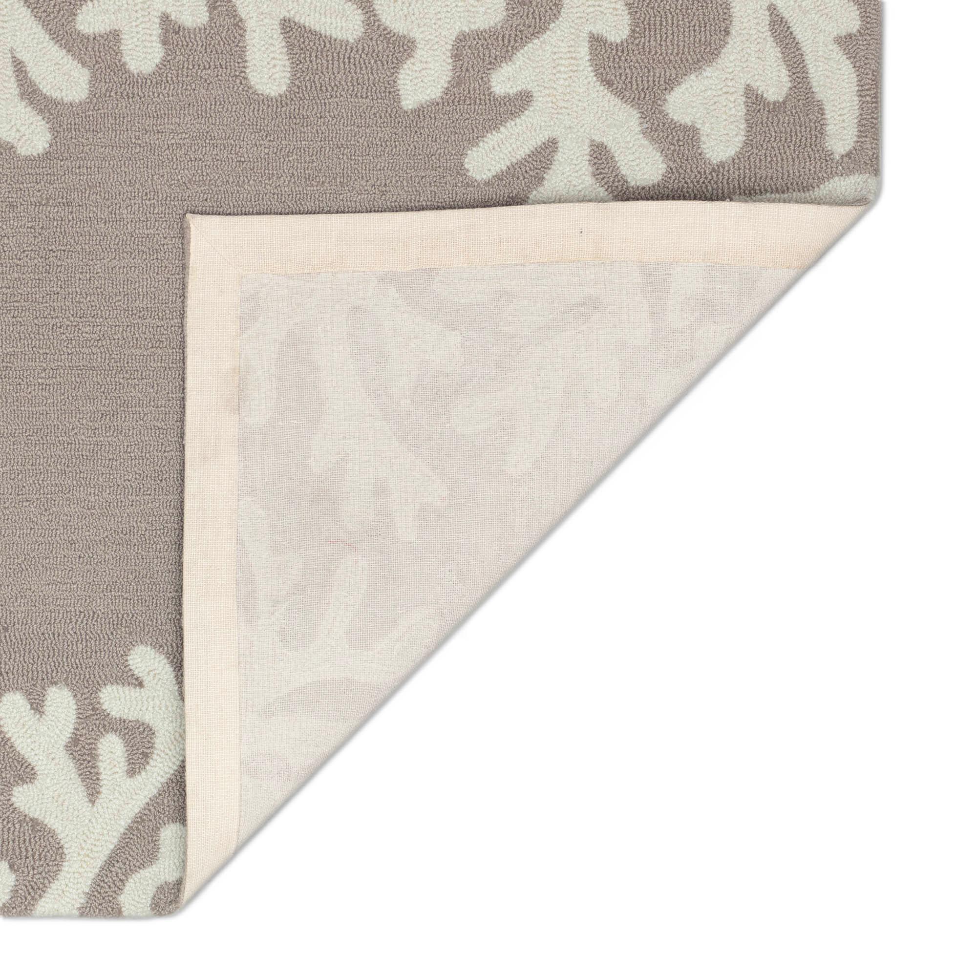 Coral Border Outdoor Rug