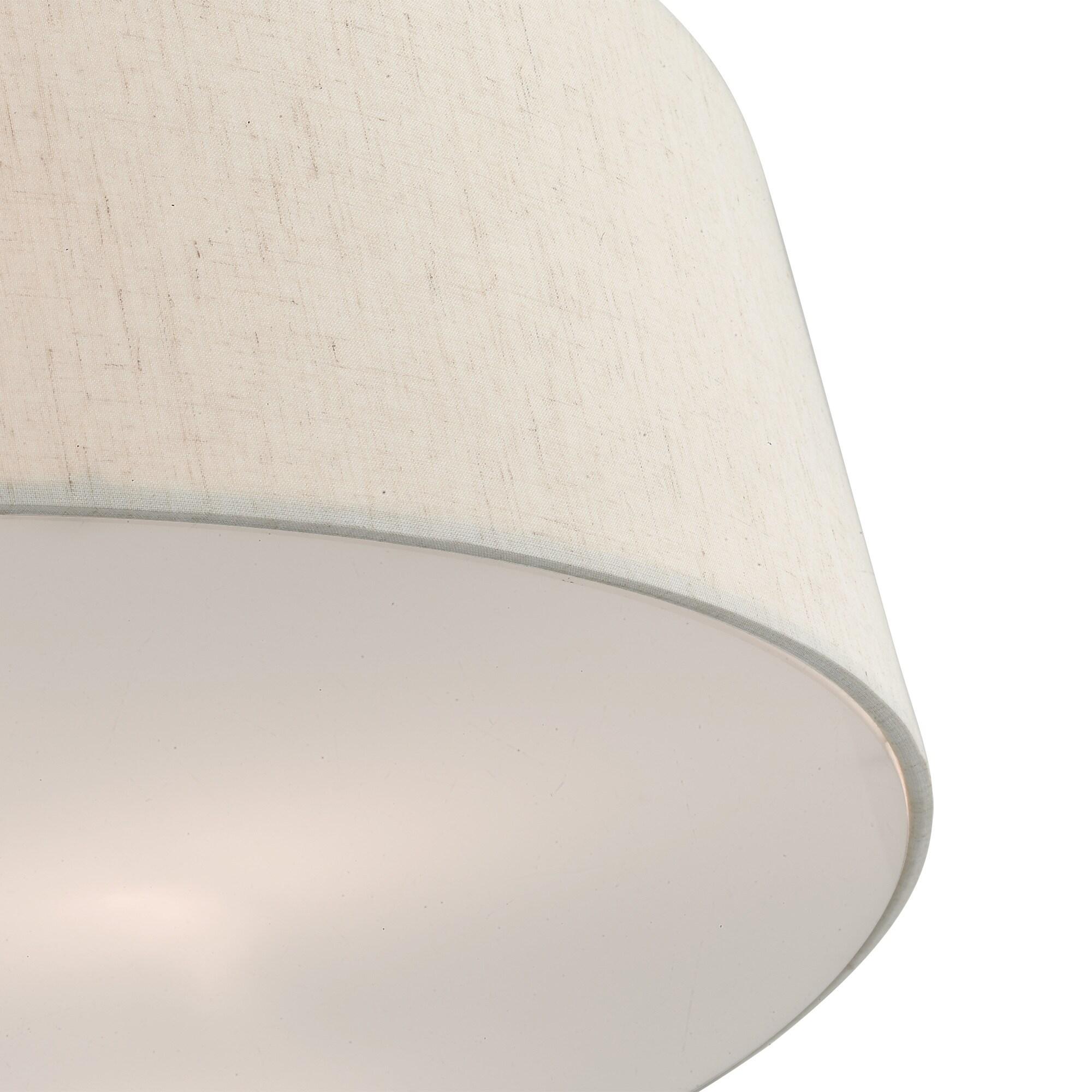 Livex Lighting Meridian 6 - Light Semi-Flush Mount in  English Bronze