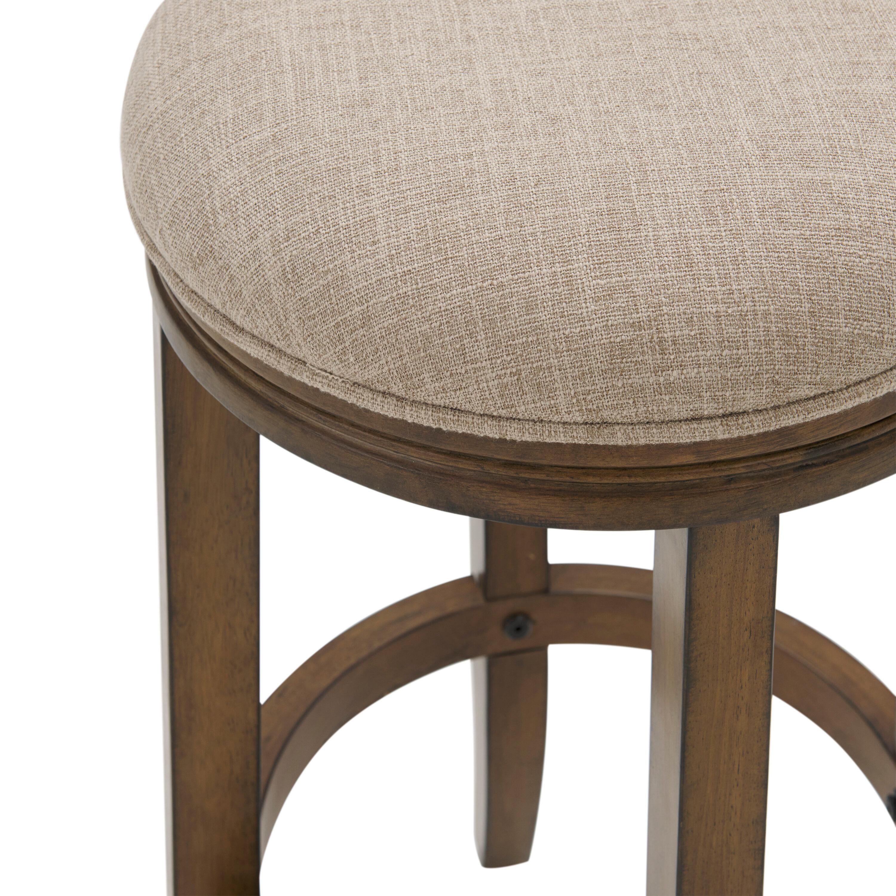 Natick Solid Rubber Wood Counter And Bar Stool