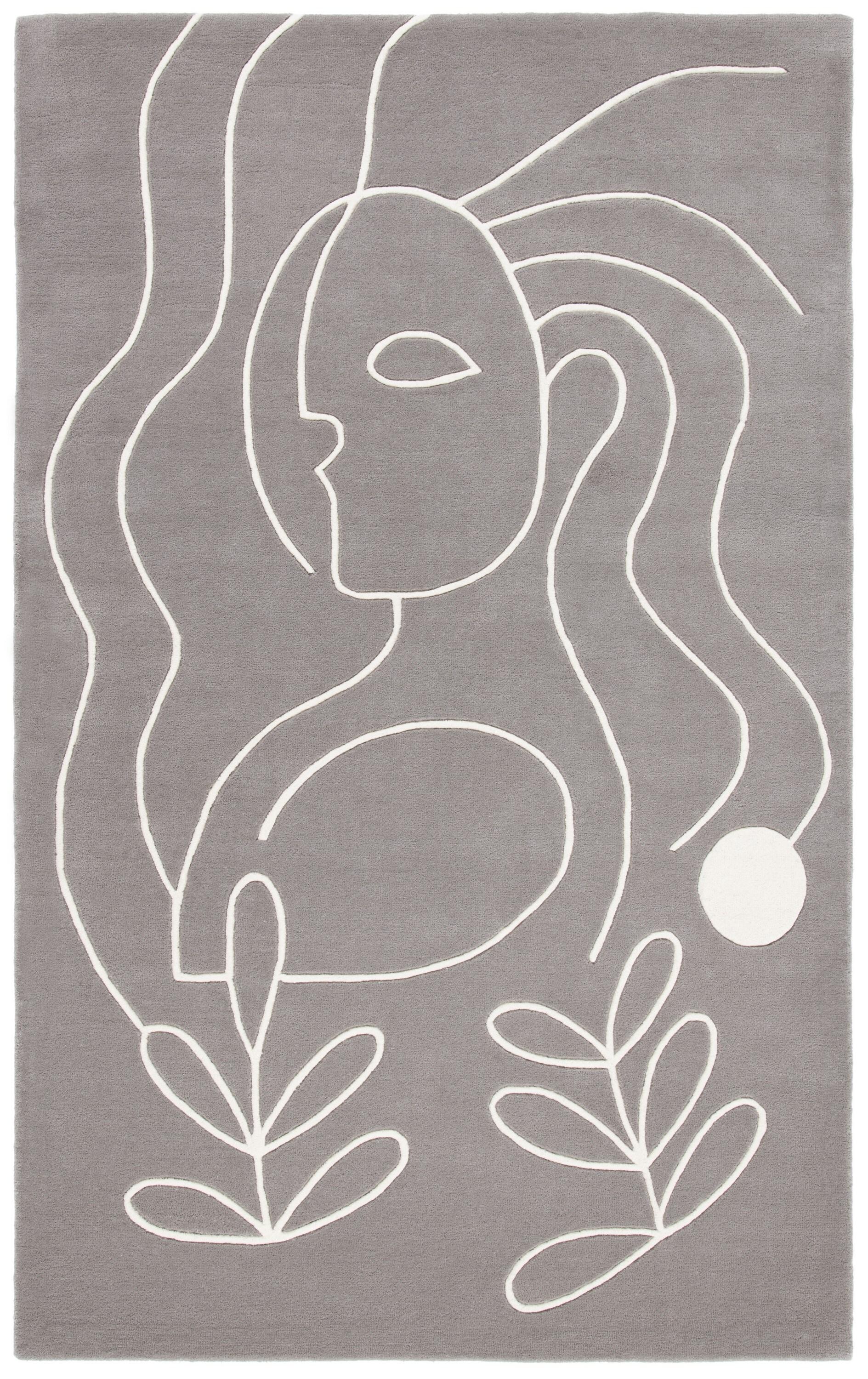 Fifth Avenue FTV111 Hand Tufted Accent Rug - Gray/Ivory - 2'x3' - Safavieh.