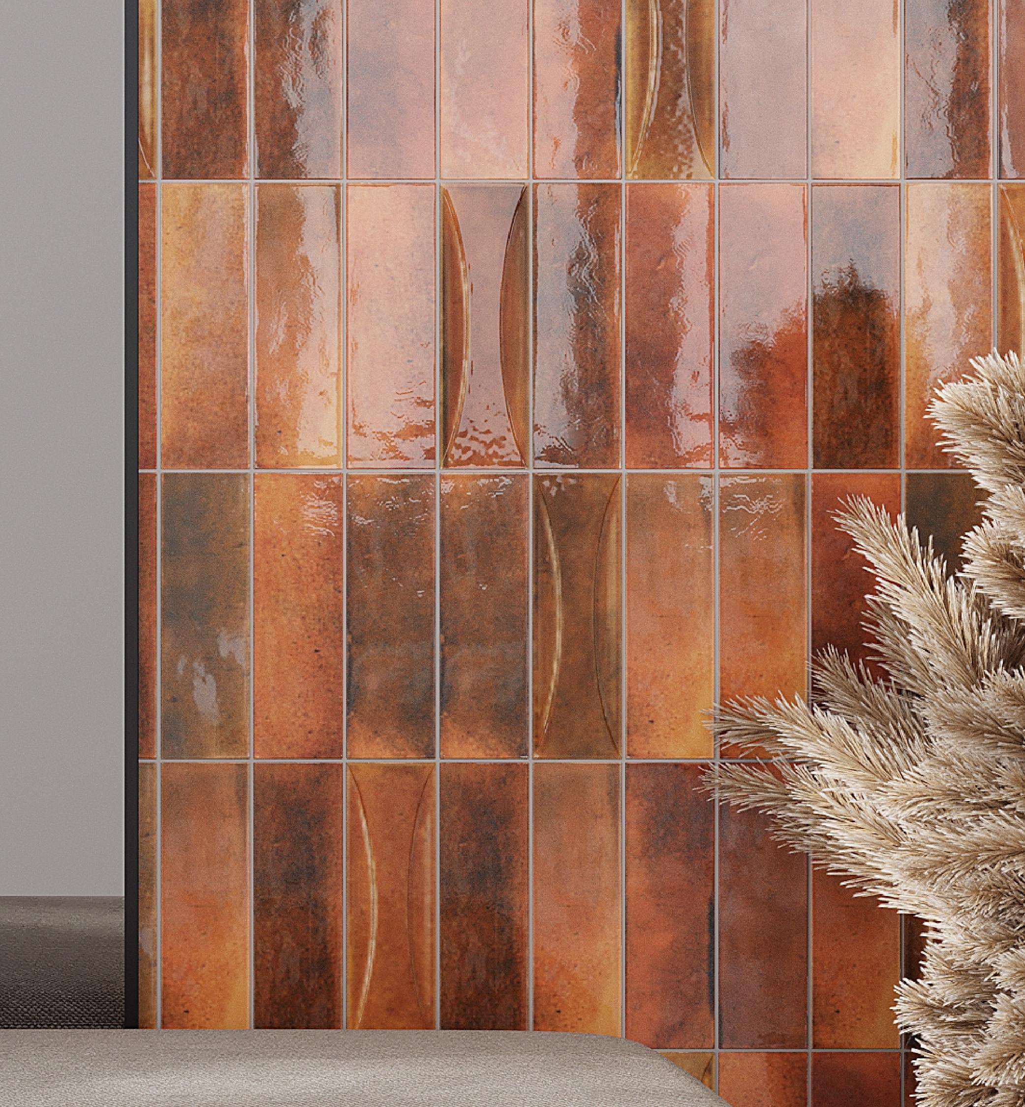 Antiek 2.58'' W x 7.9'' L Beveled Ceramic Subway Singular Tile