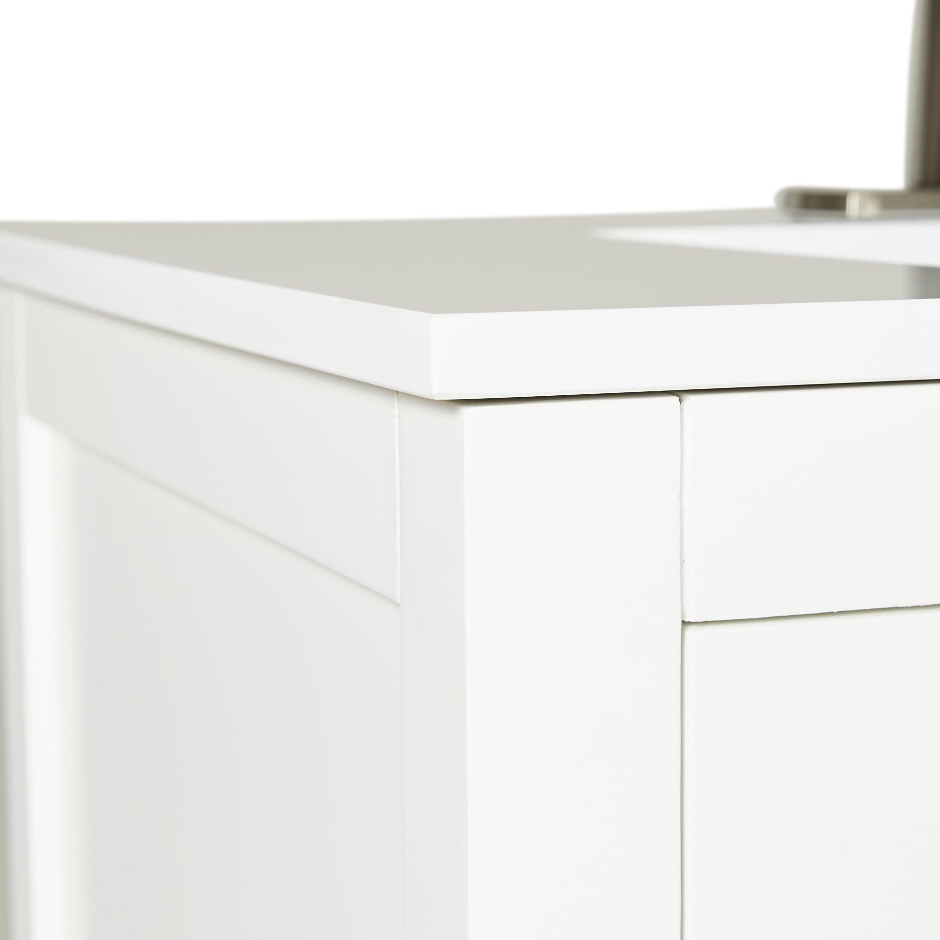 Beckett 72" Freestanding Double Bathroom Vanity with Cultured Marble Top